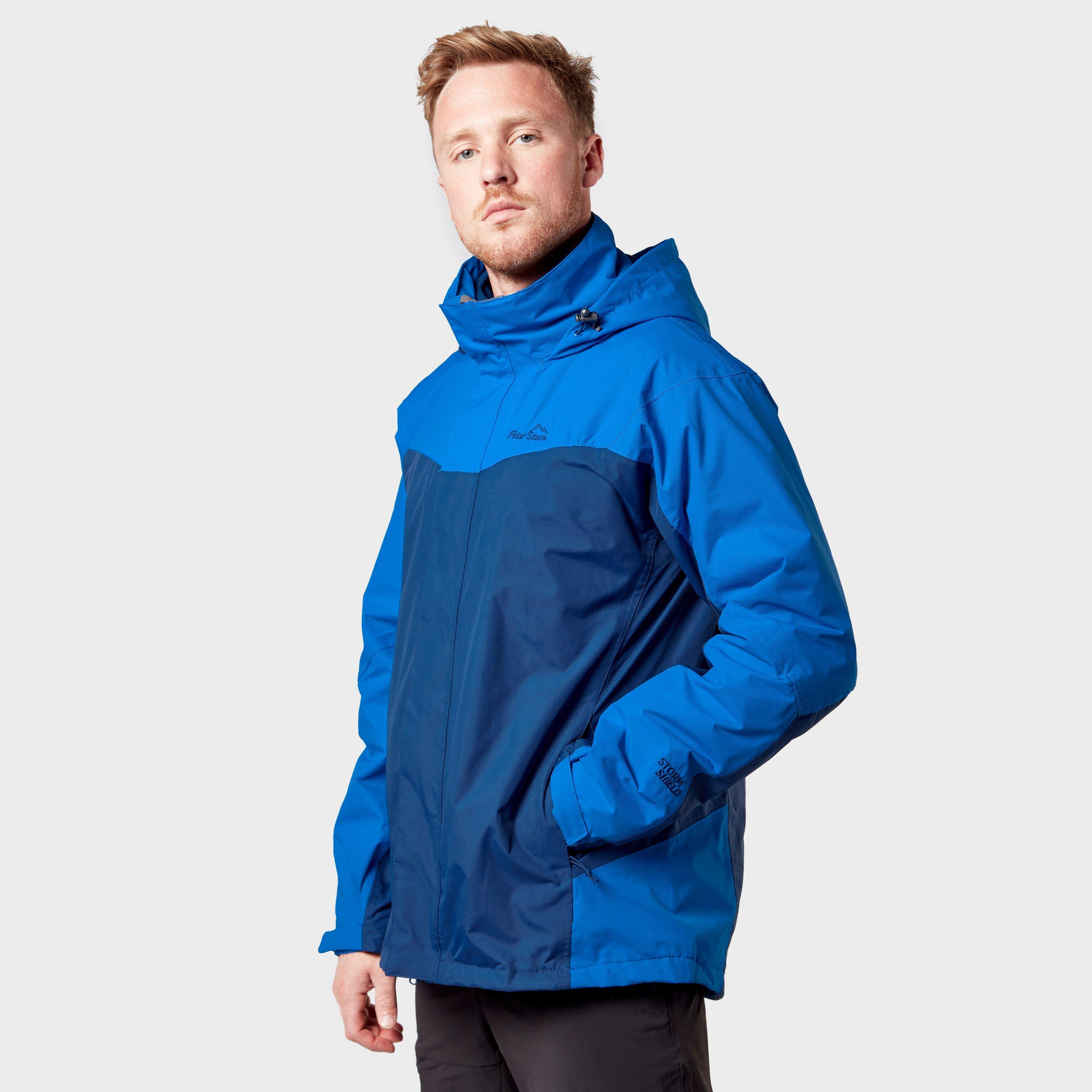Peter Storm Men's Lakeside 3-In-1 Jacket - Blue, Blue