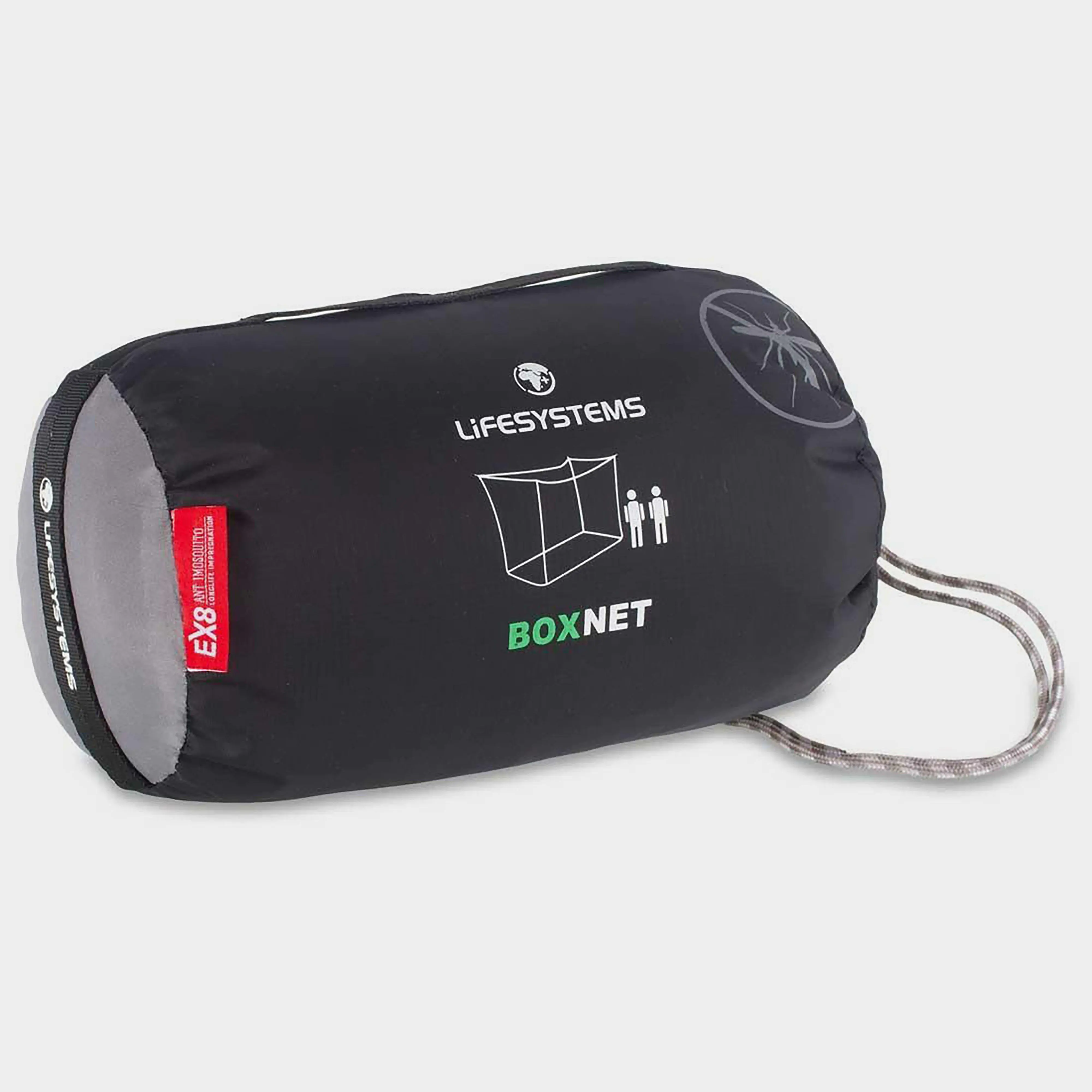 Lifesystems Boxnet Double Mosquito Net - Black, Black