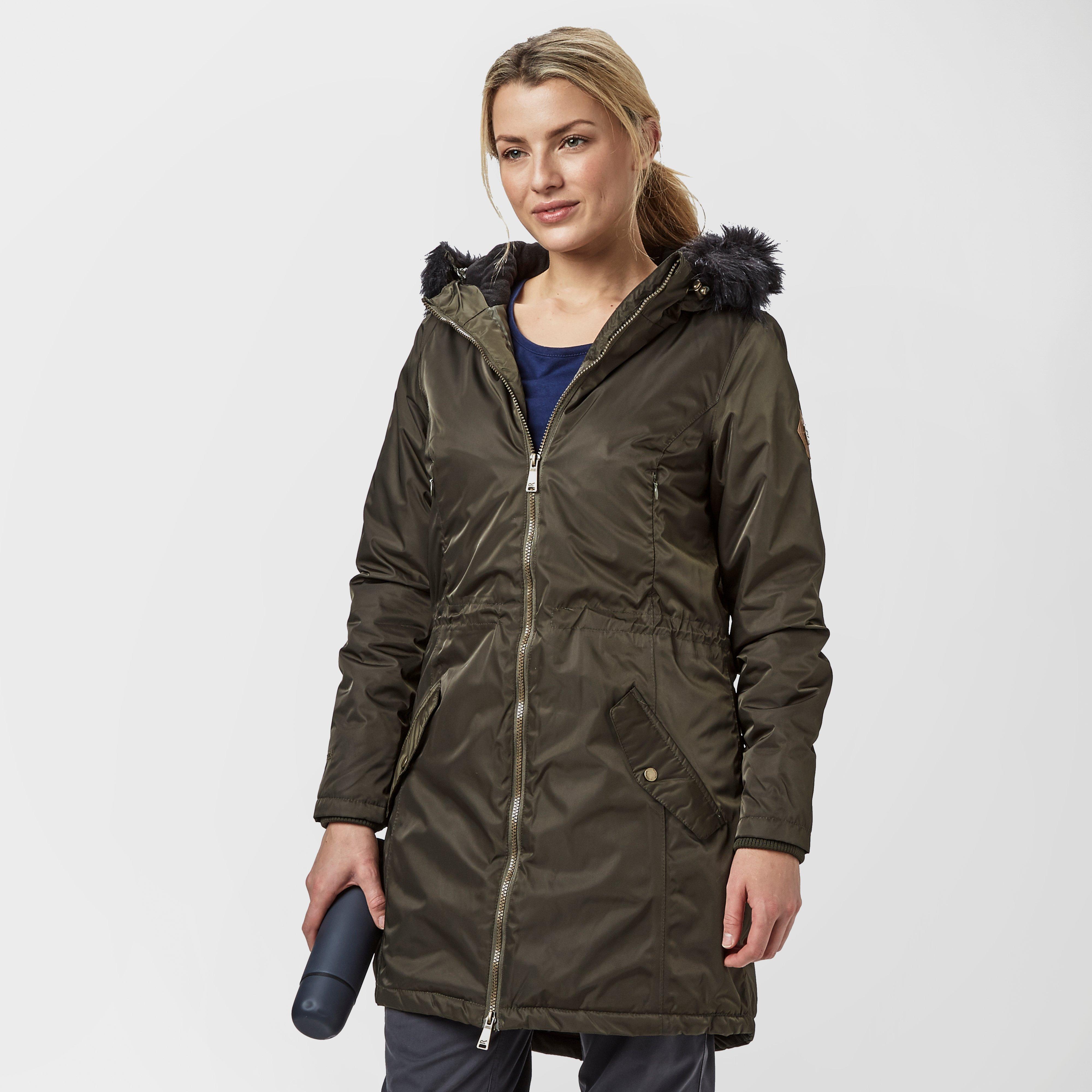 Regatta Women's Lucetta Hooded Parka - Khk, KHK