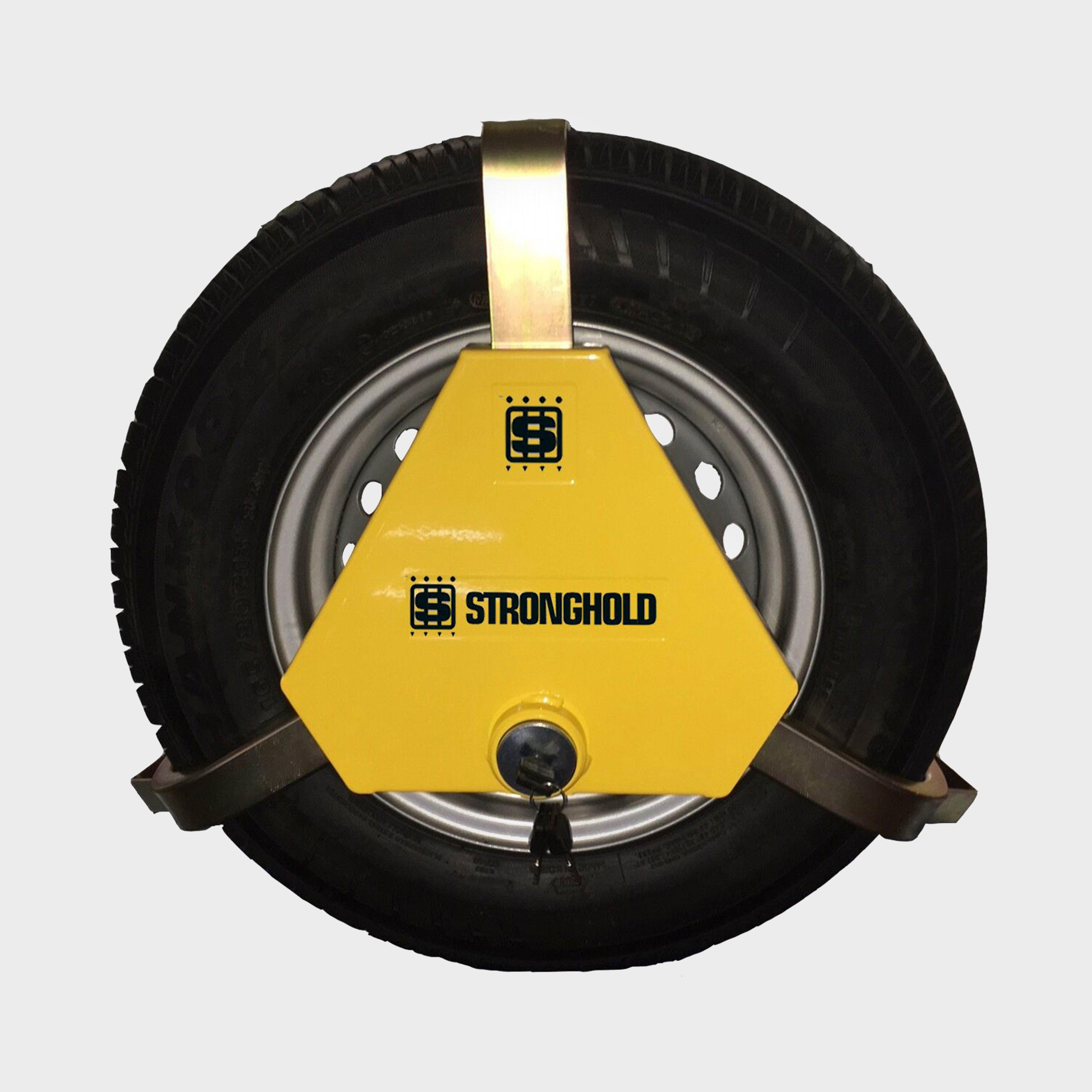 Stronghold Apex Triangular Wheel Clamp (13 - Black, BLACK