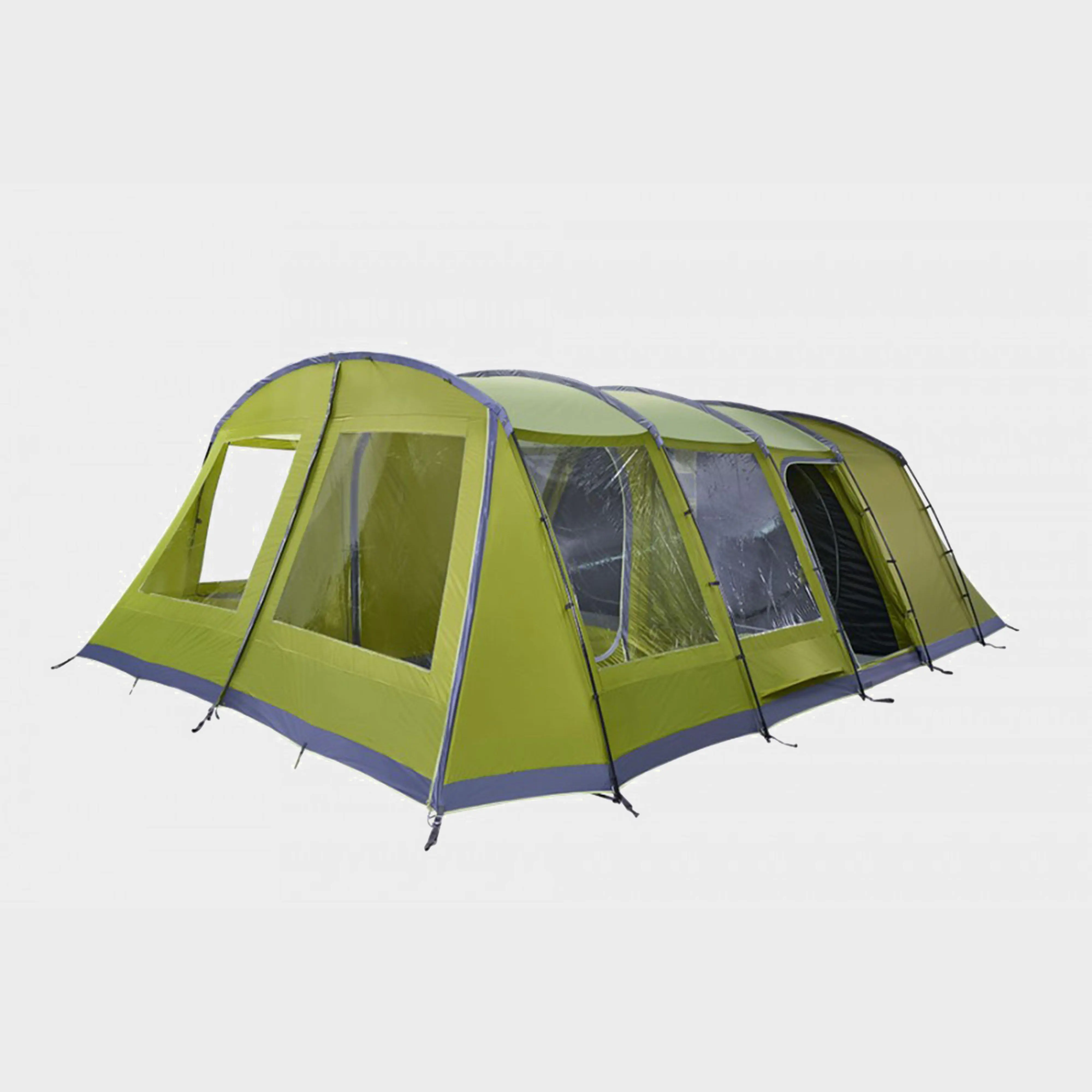 Vango Casa Lux 7 Person Family Tent - Green, Green
