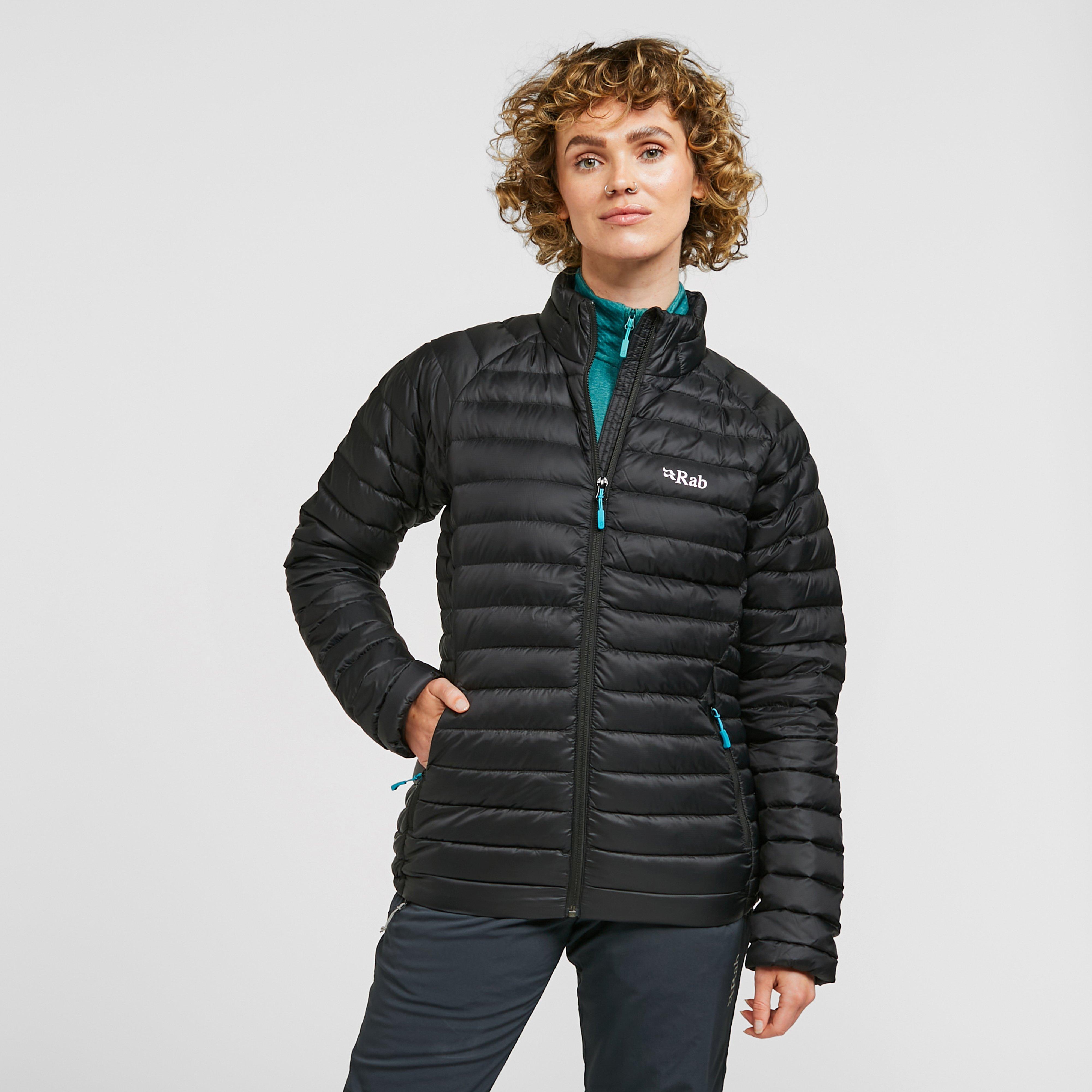 Rab Women's Microlight Eco Down Jacket - Blk, BLK