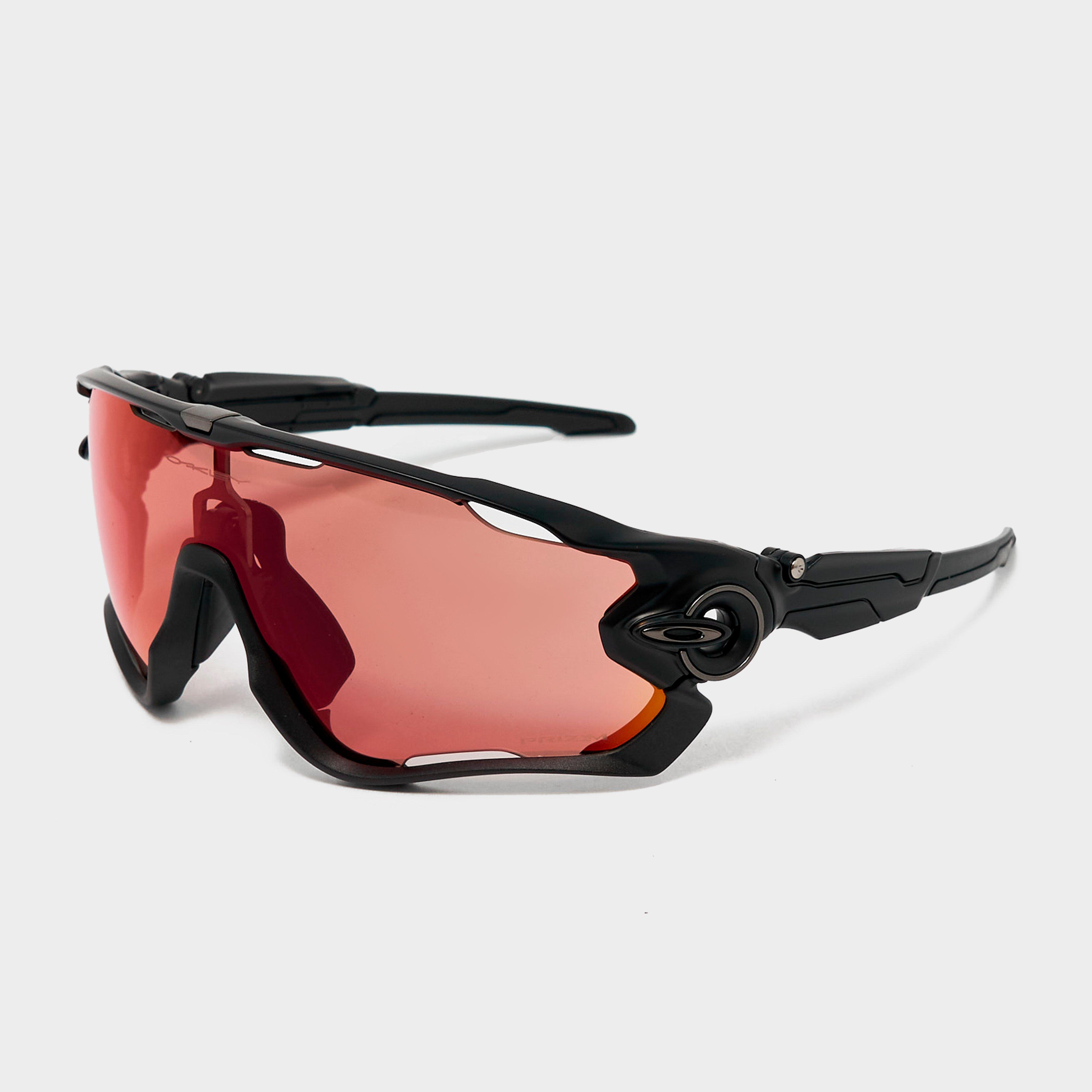 Oakley Jawbreaker Carbon Prizm Trail Torch Sunglasses - Black, Black