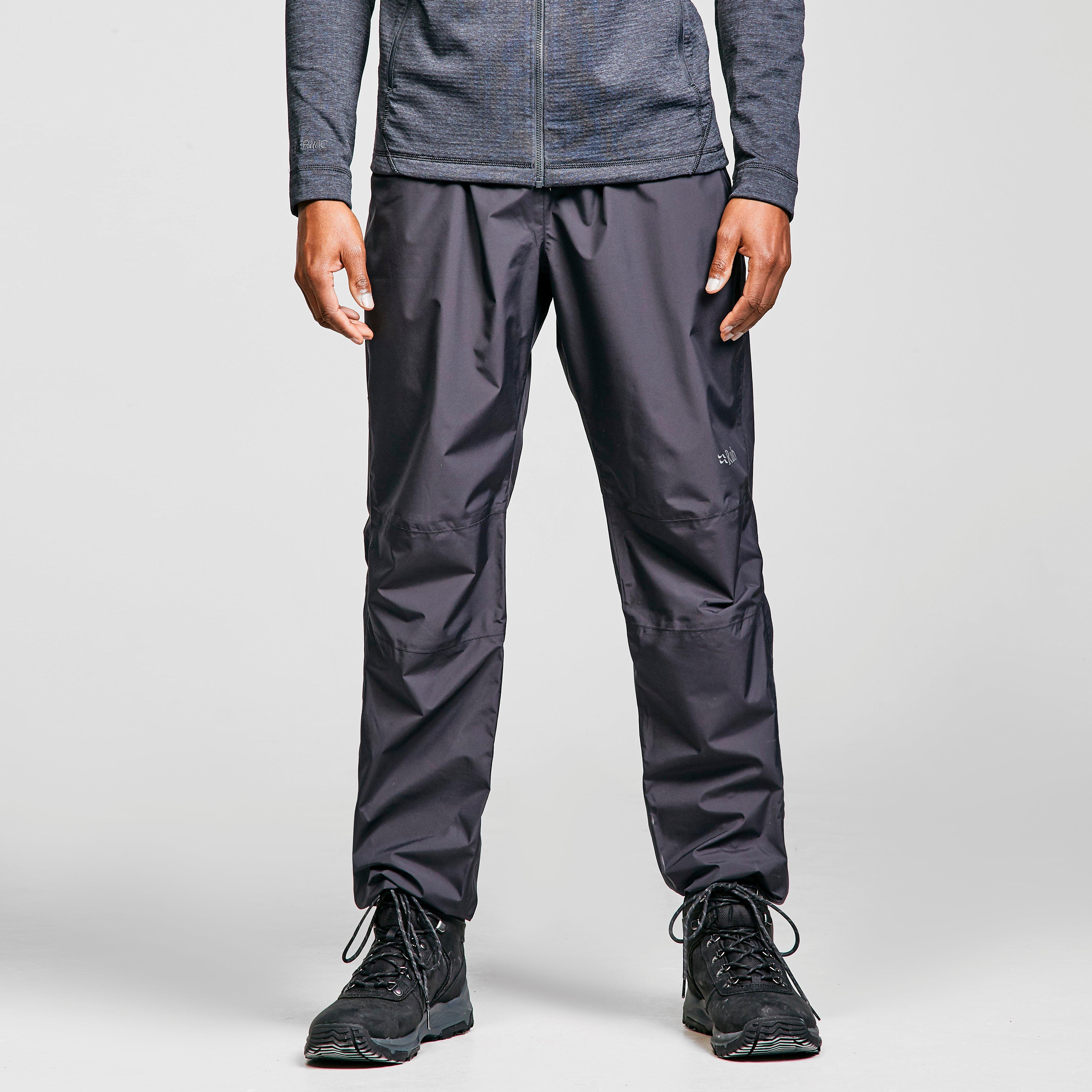 Rab Men's Downpour Eco Waterproof Pants - Blk, BLK