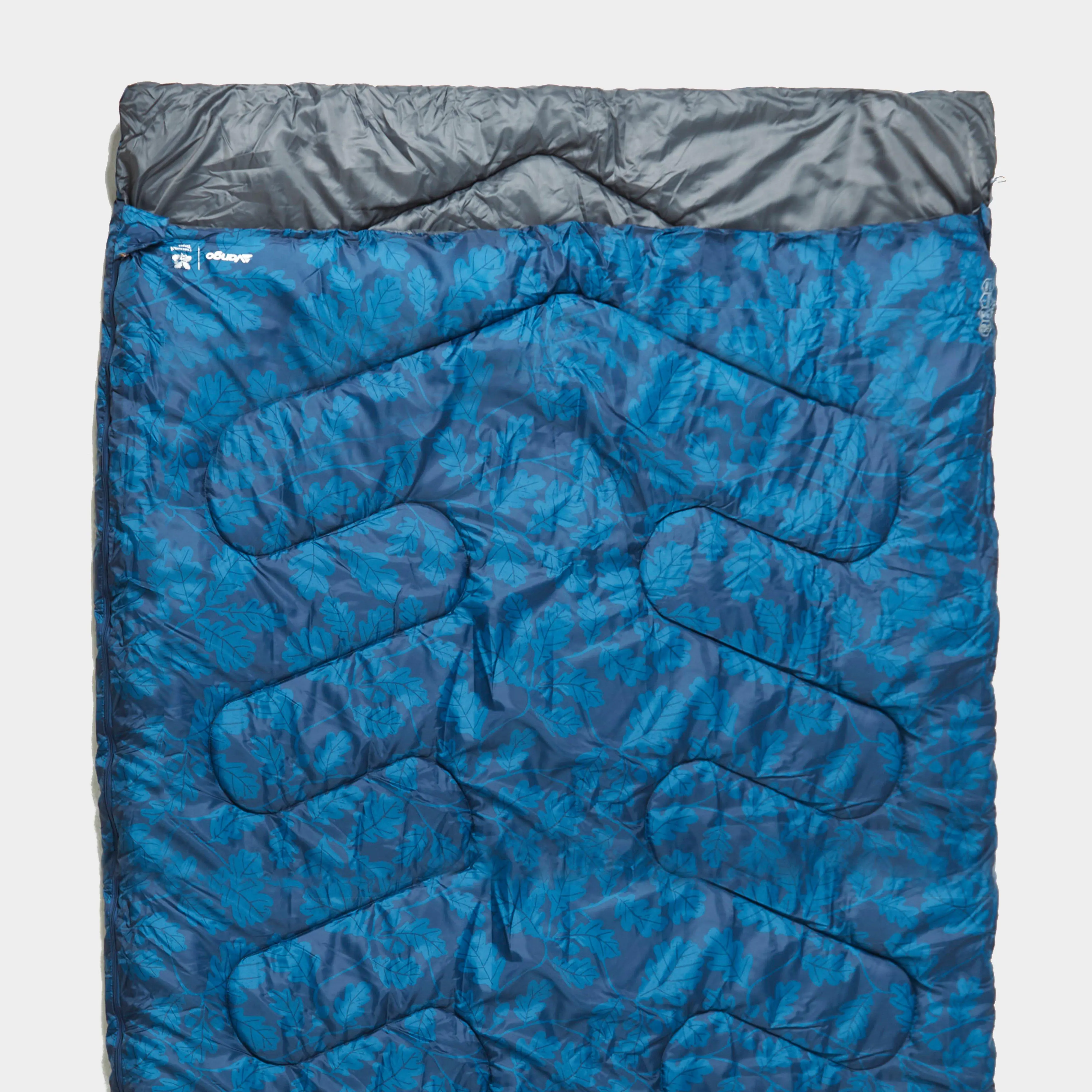Vango Gwent Double Sleeping Bag - Blue, BLUE