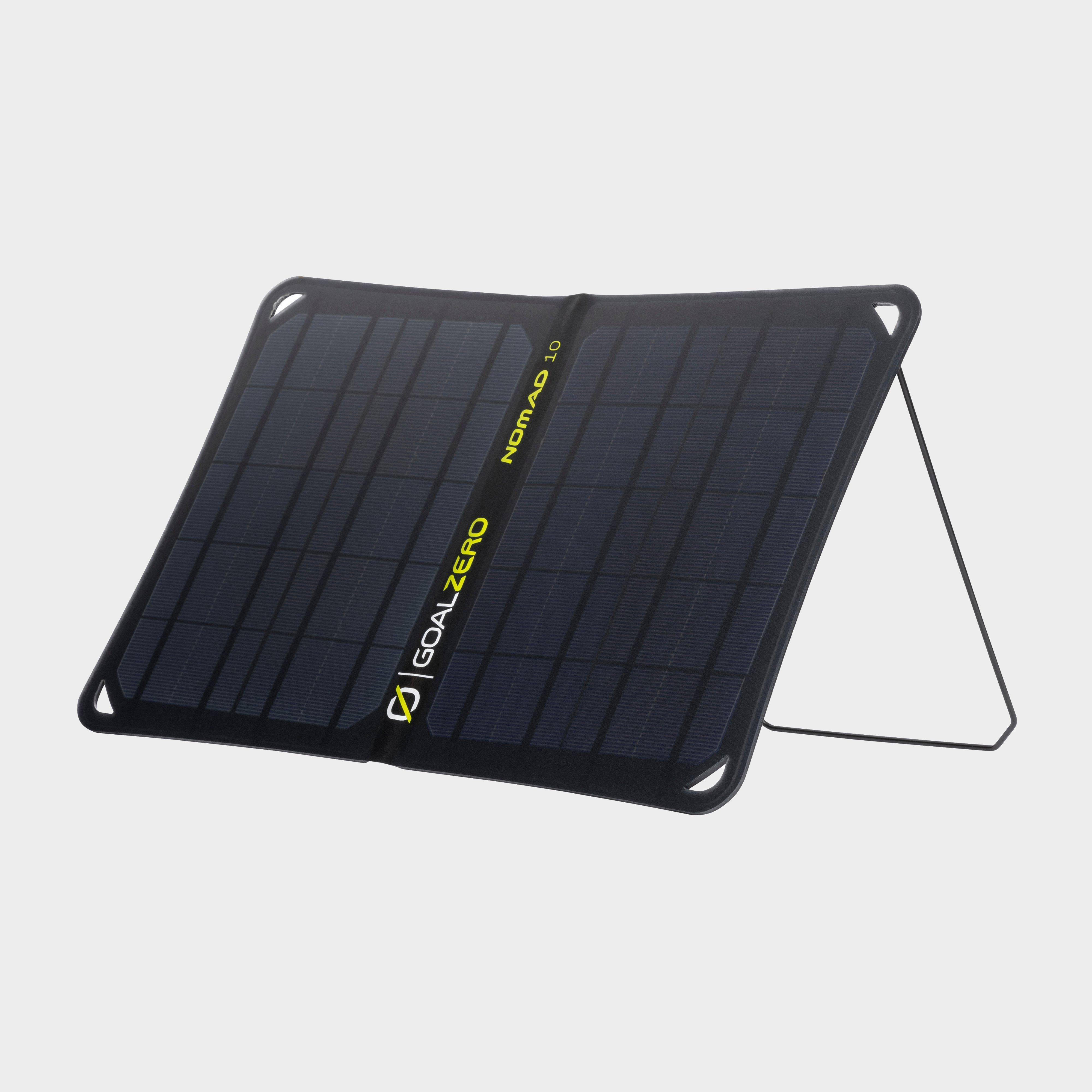 Goal Zero Nomad 10 Solar Panel - Black, Black