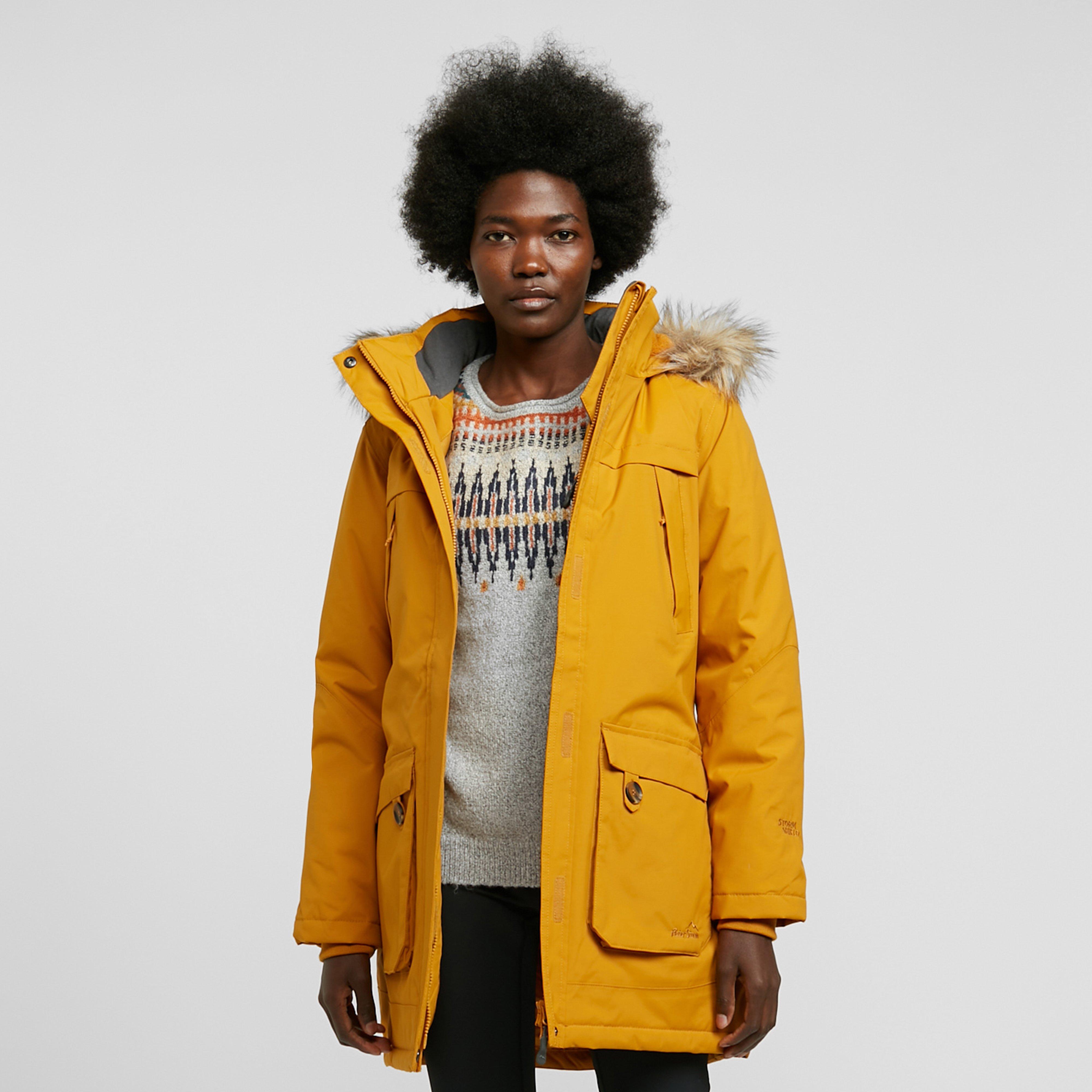 Peter Storm Women's Paloma Waterproof Parka - Yellow, Yellow