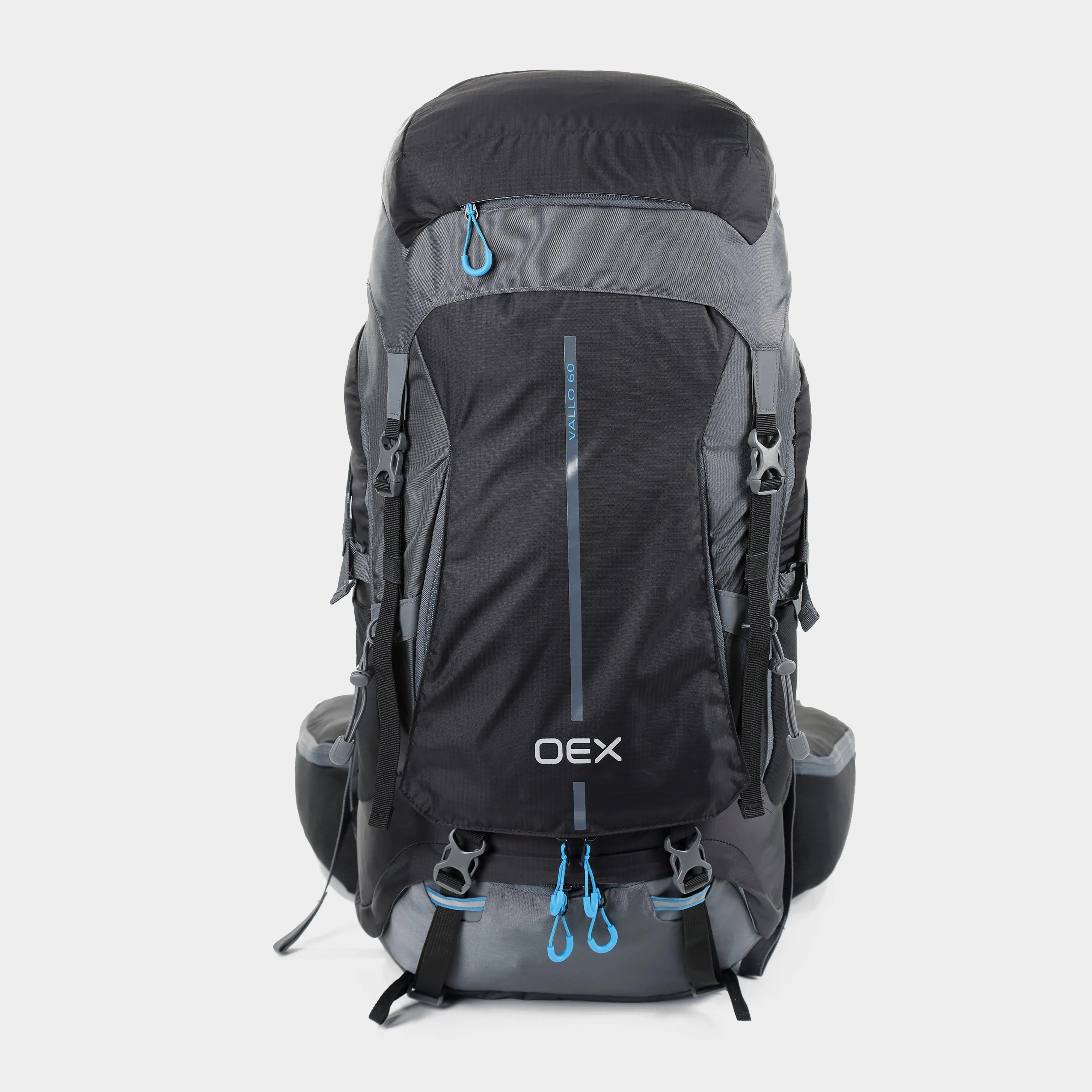 Oex Vallo 60 Rucksack - Black, Black