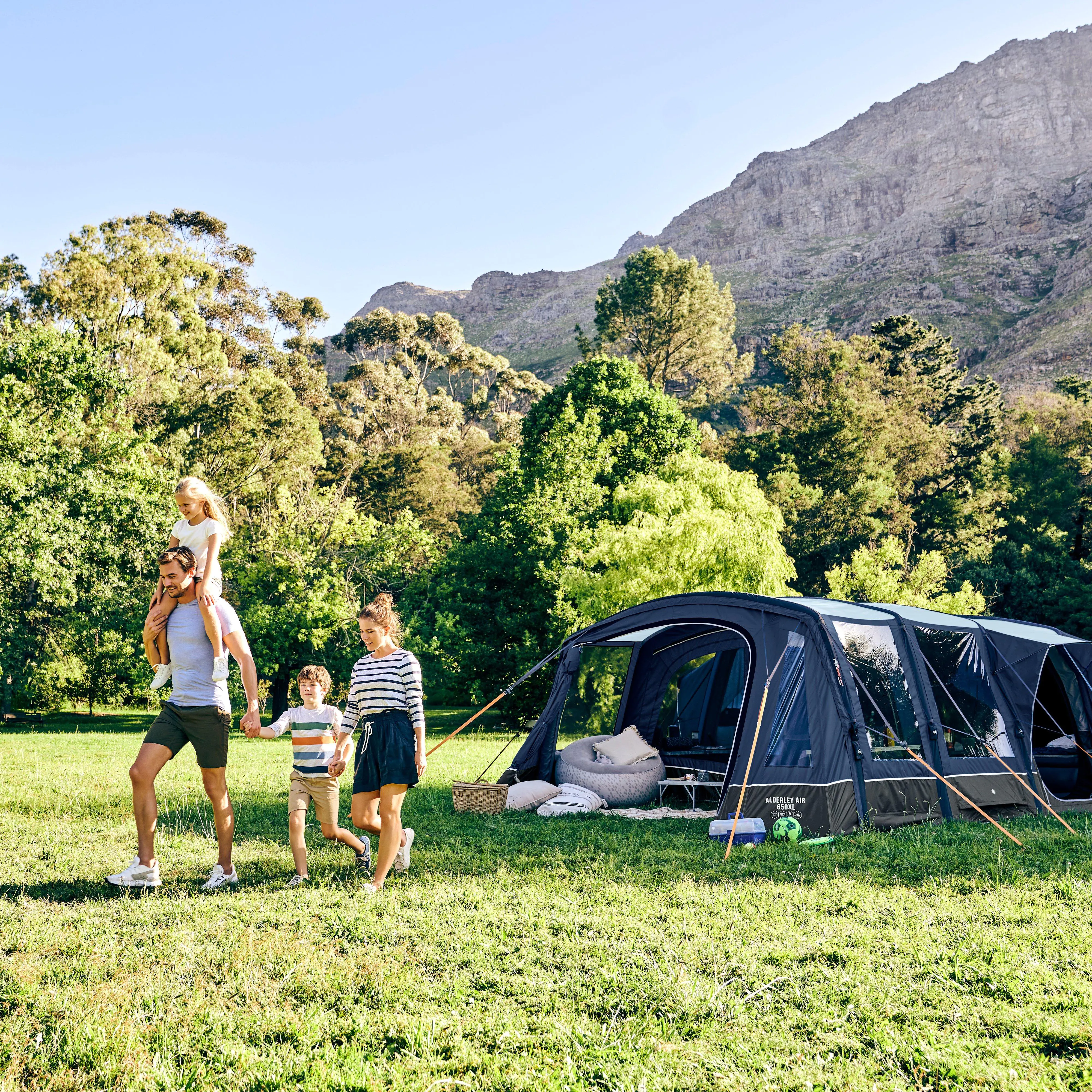 Vango Alderley Air 650Xl Tent - Blue, Blue