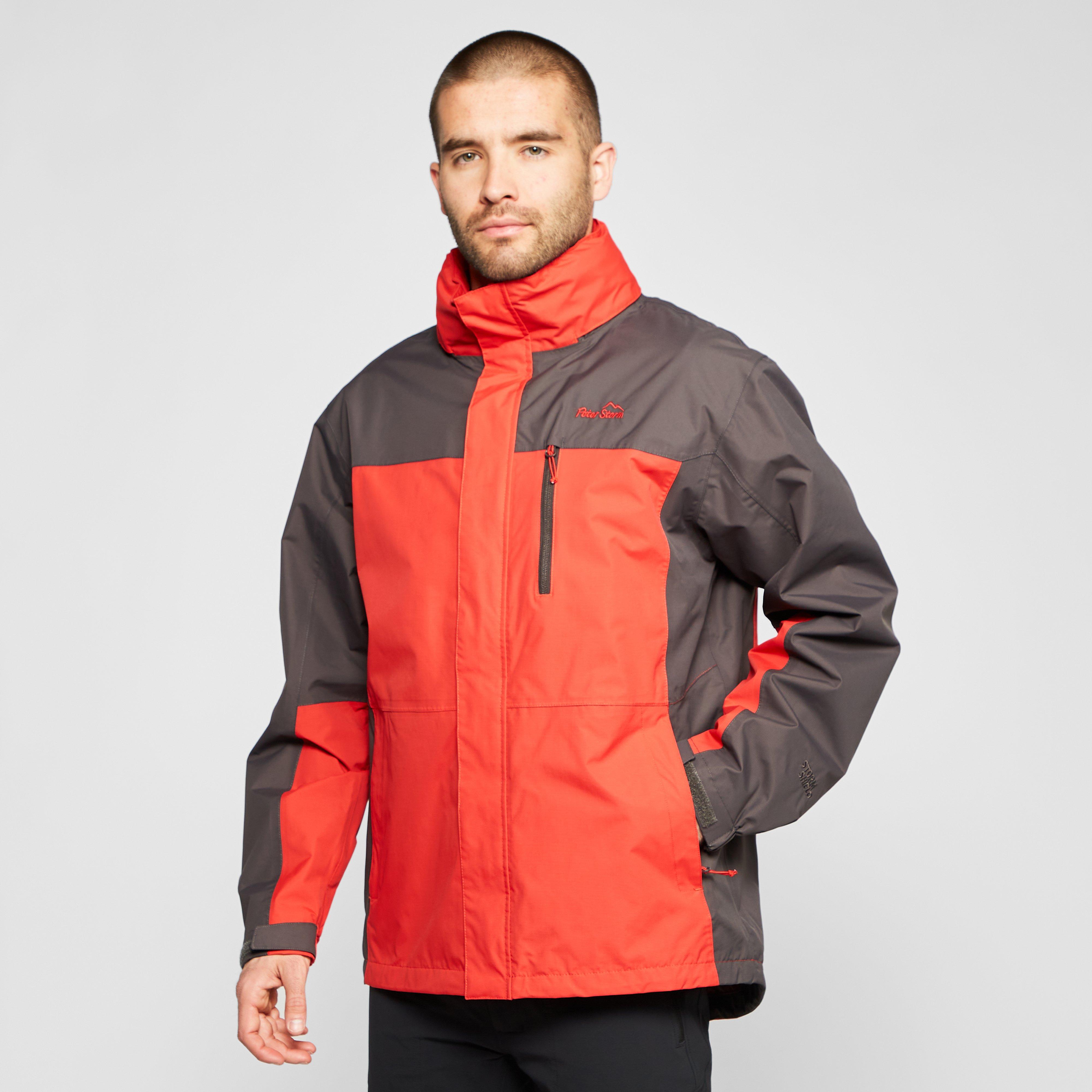 Peter Storm Men's Pennine Jacket - Red, RED
