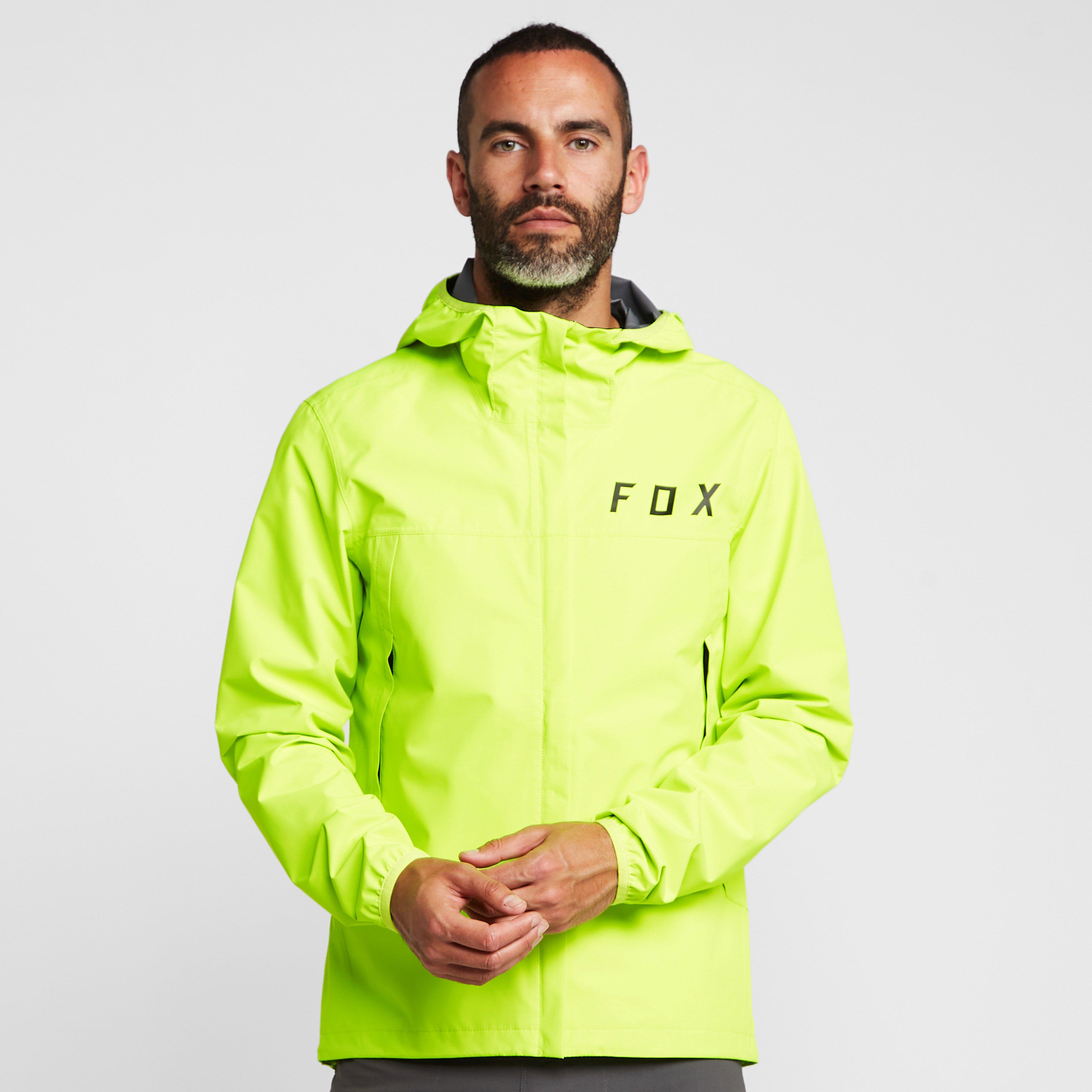 Fox Men's Ranger 2.5-Layer Water Jacket - Yellow, Yellow