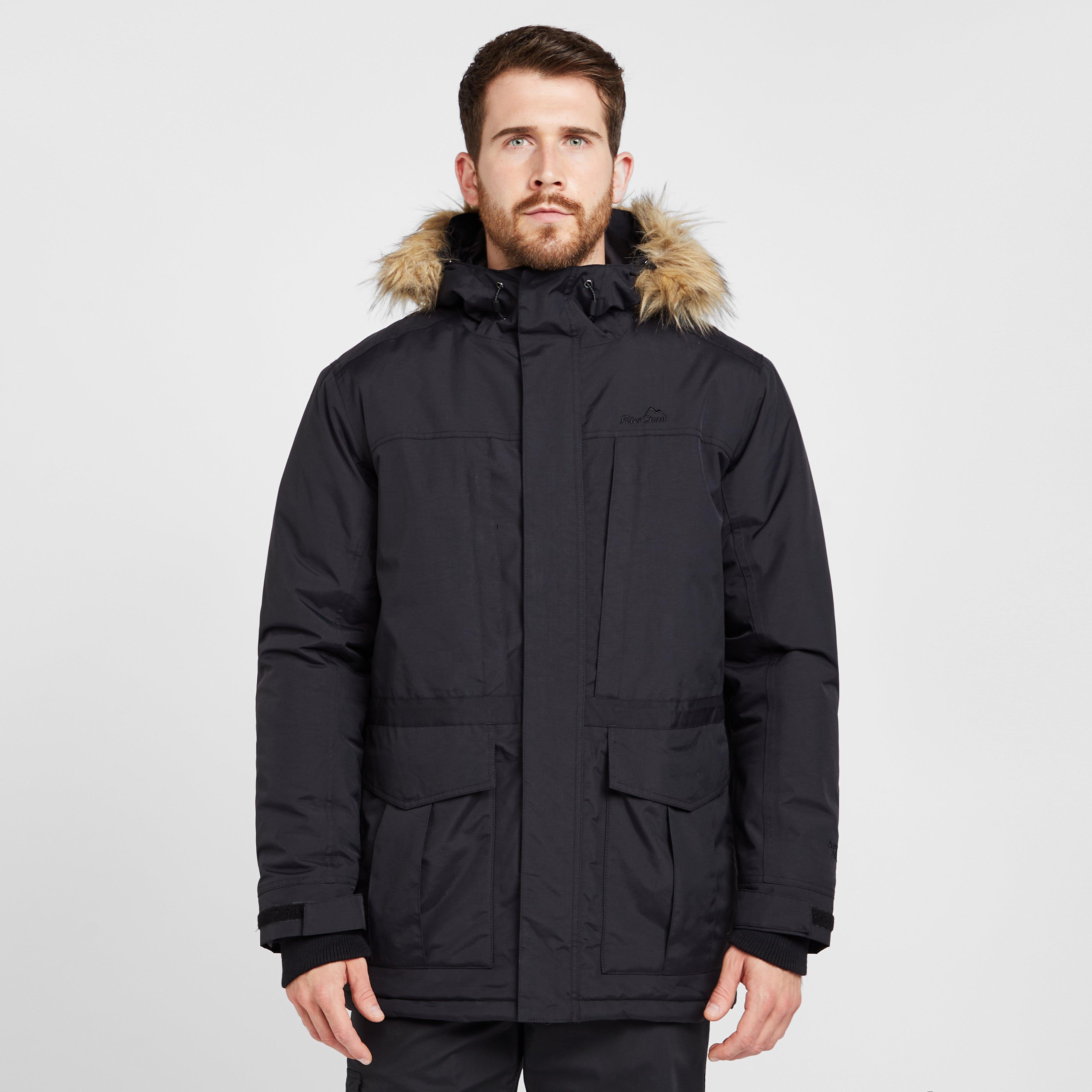 Peter Storm Men's Peter Parka Iii - Black, BLACK
