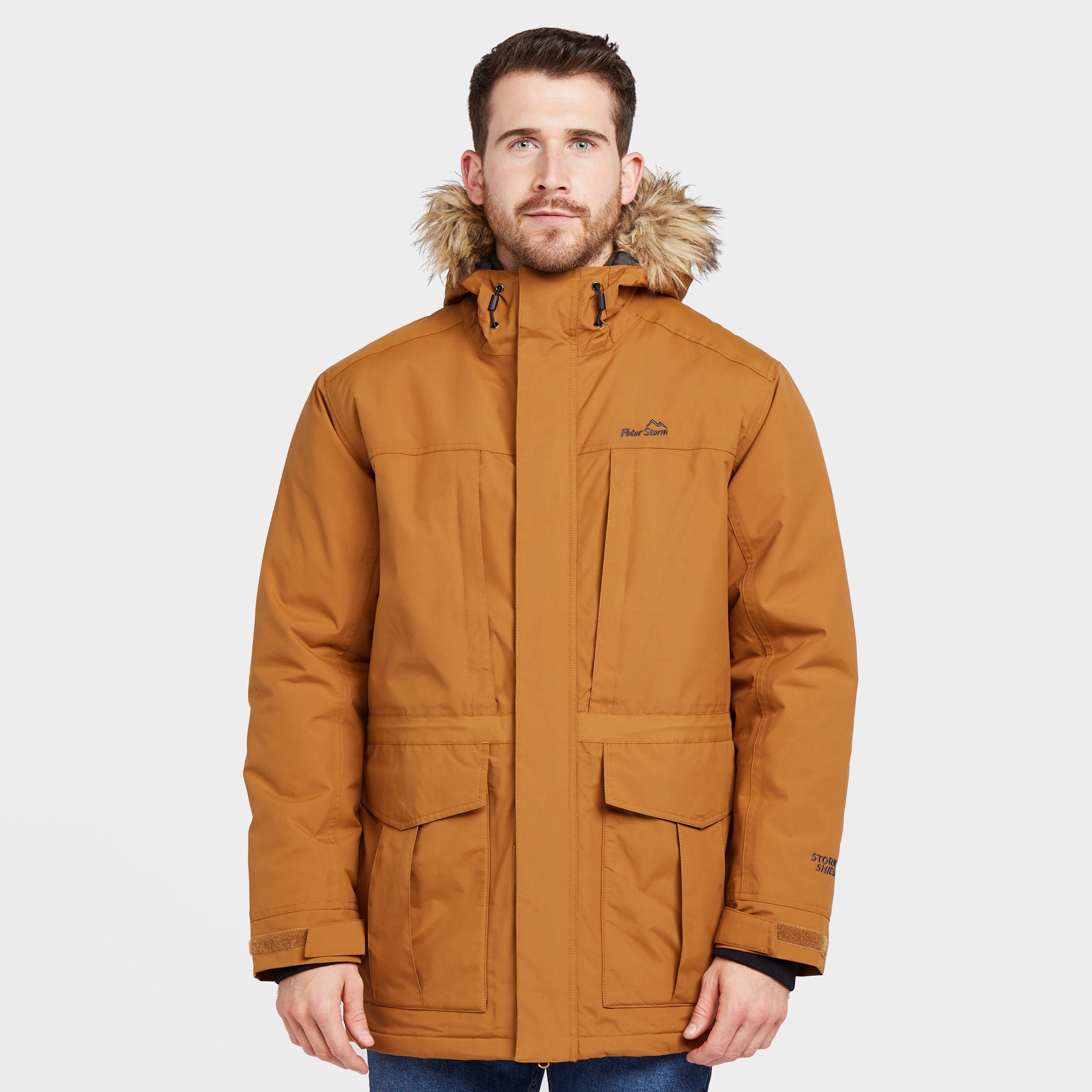 Peter Storm Men's Peter Parka Iii - Brown, BROWN