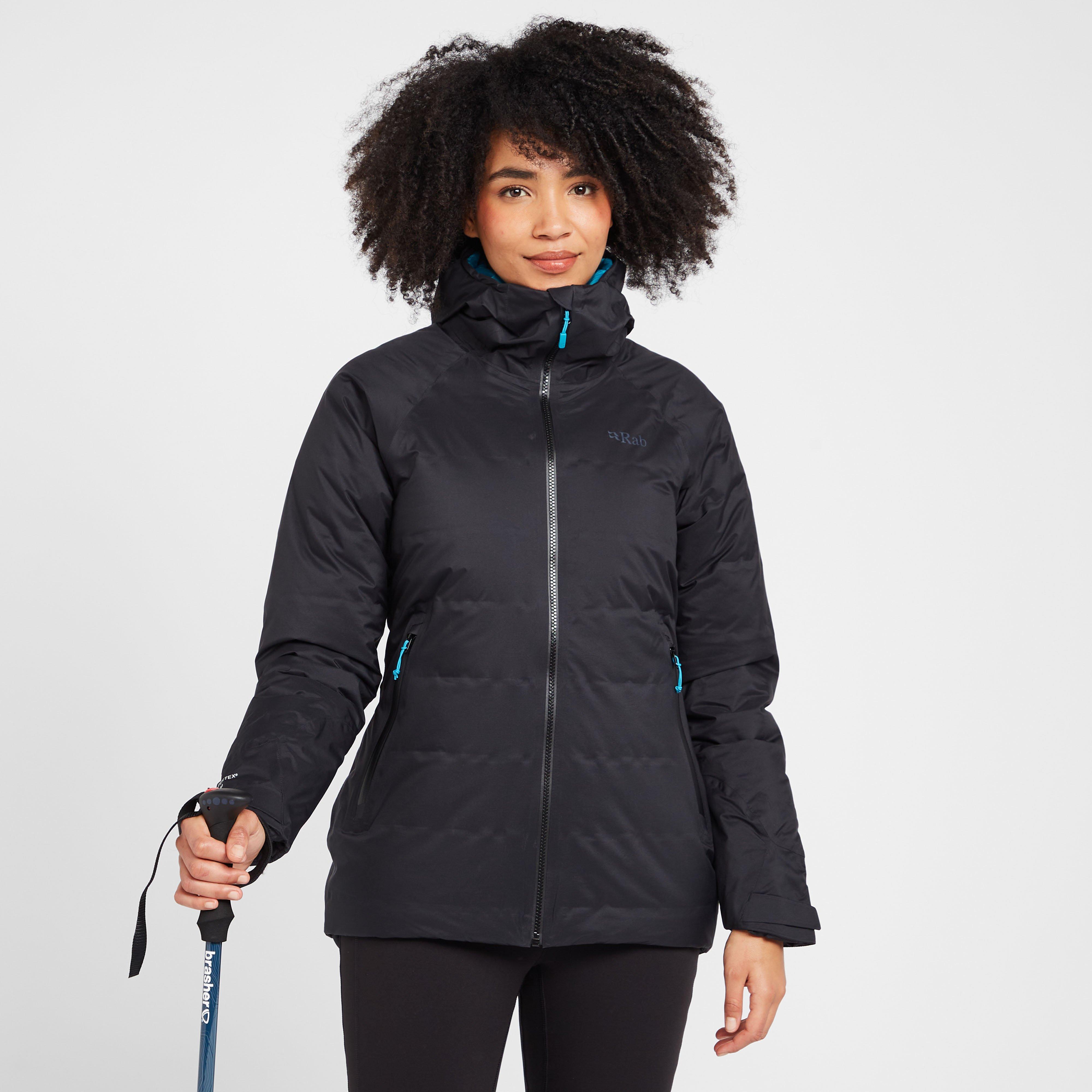 Rab Women's Valiance Waterproof Down Jacket - Black, Black