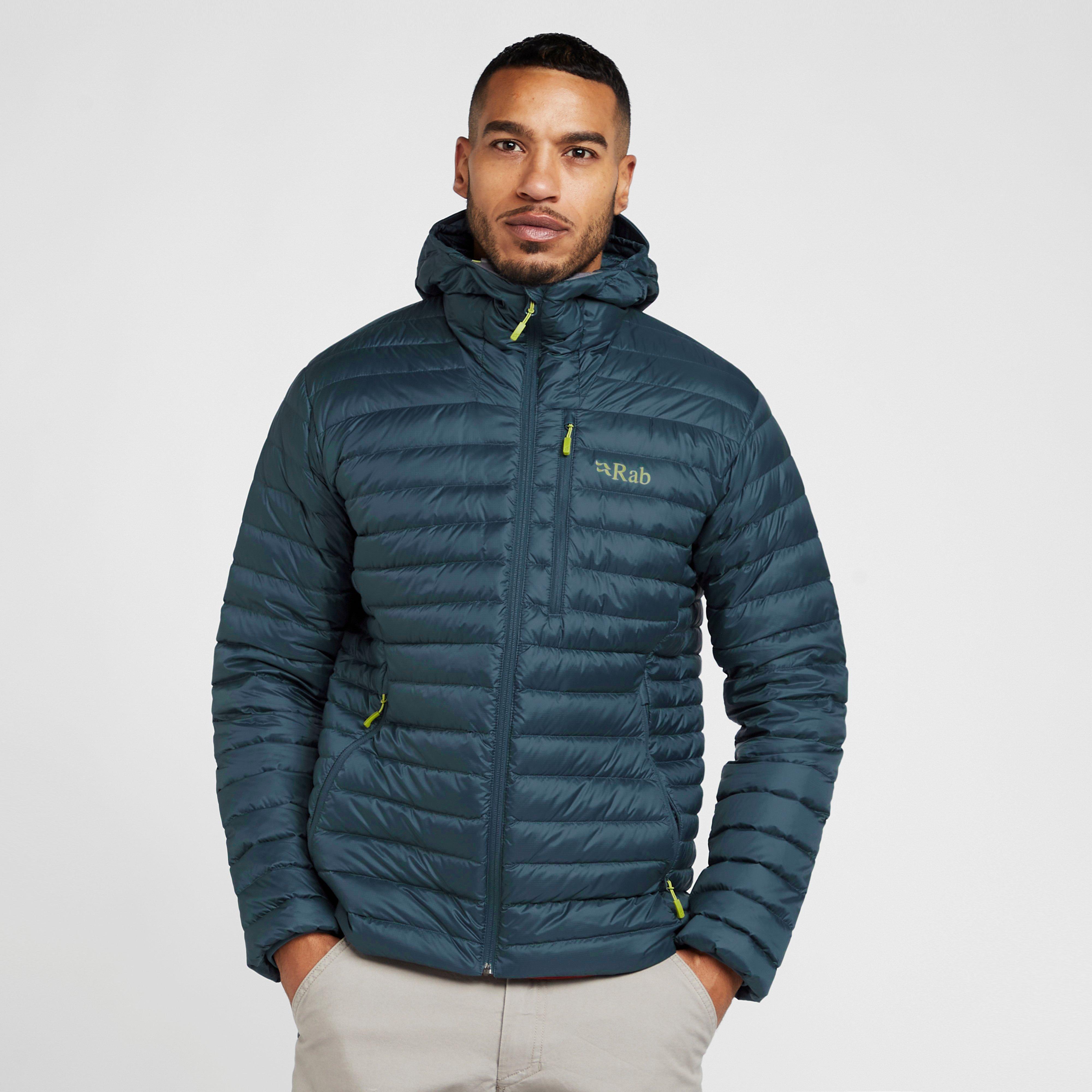 Rab Men's Microlight Alpine Down Jacket - Blue, Blue Rab Men's Microlight Alpine Down Jacket - Blue, Blue