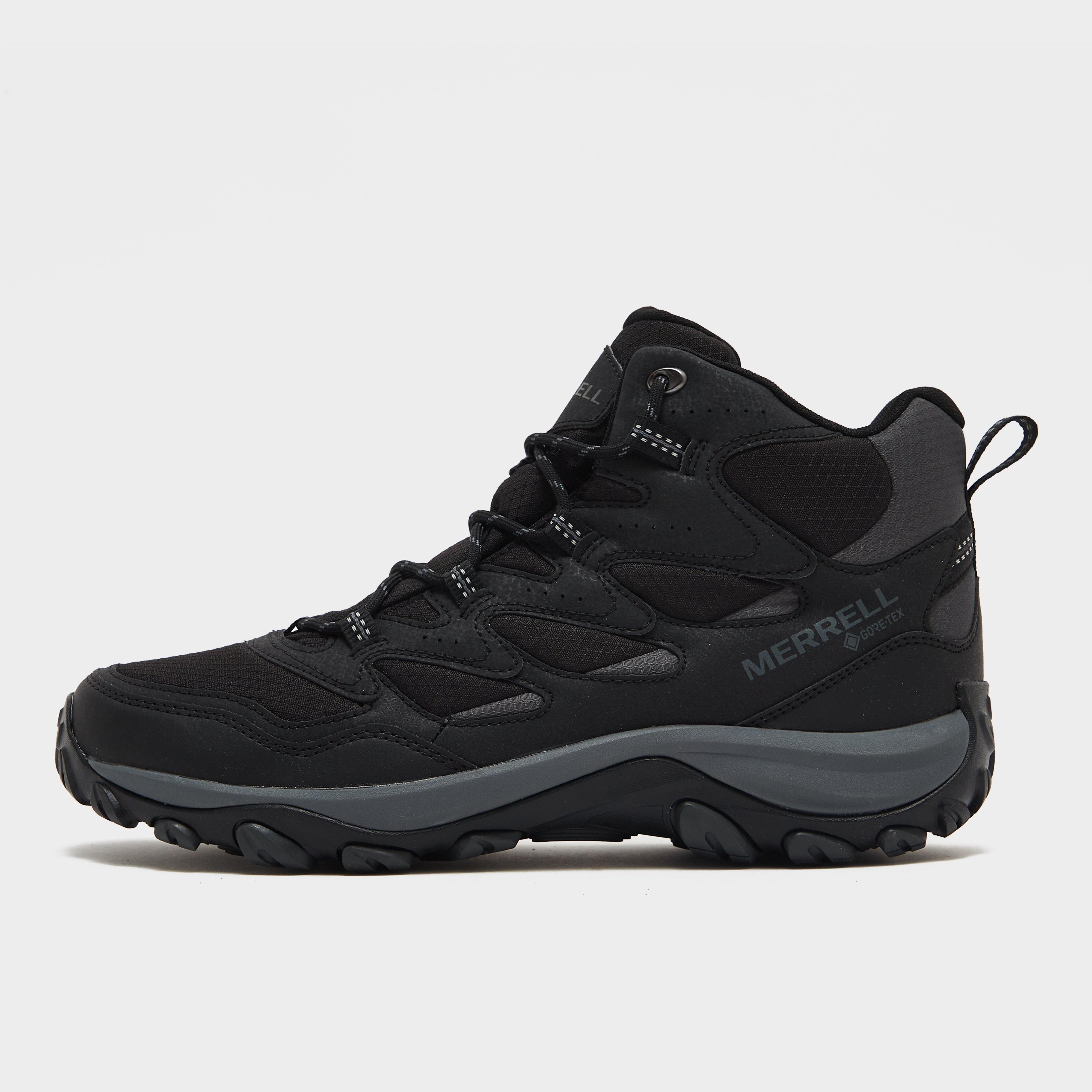 Merrell Men's West Rim Sport Gore-Tex® Mid Walking Boots - Black, Black