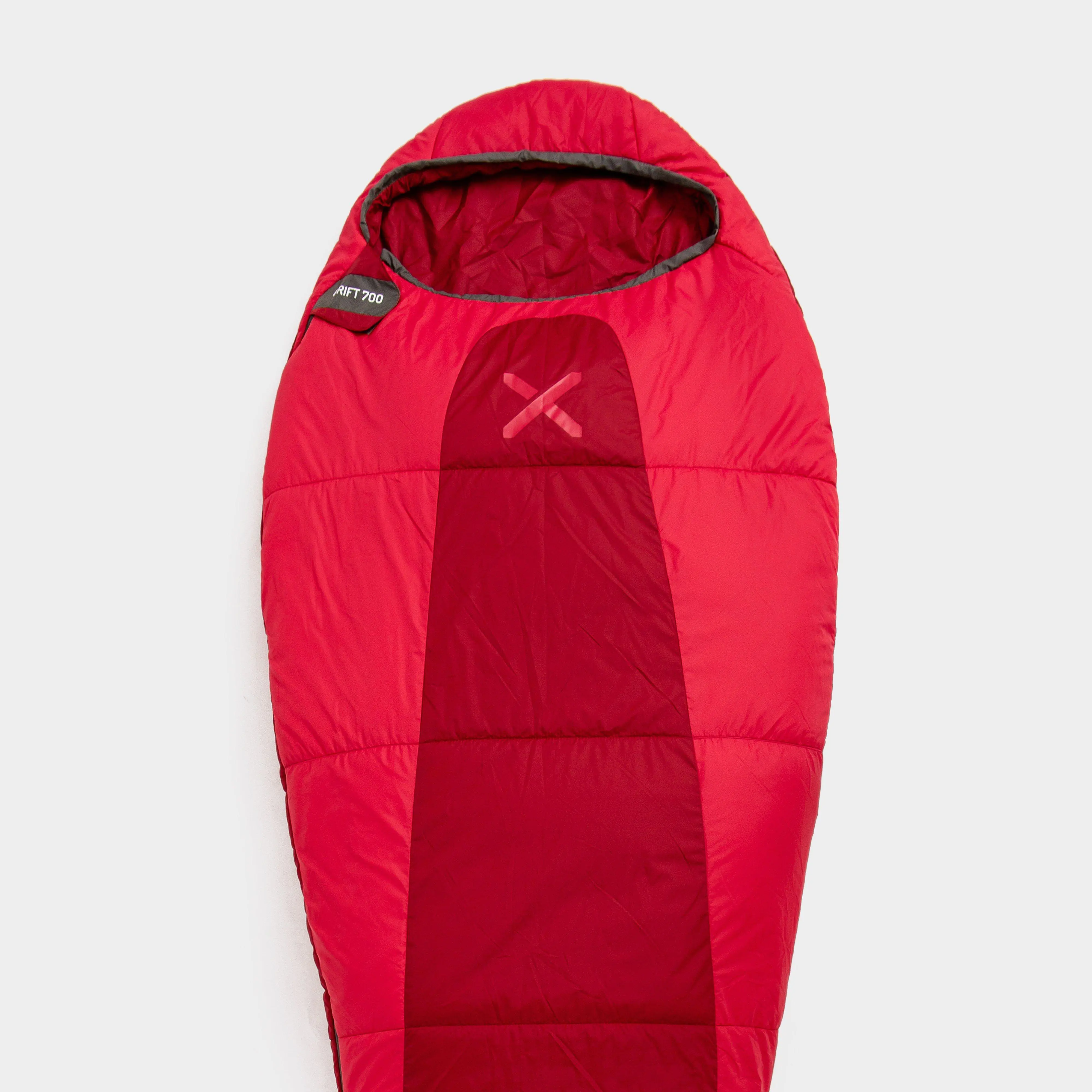 Oex Drift 700 Sleeping Bag - Red, Red