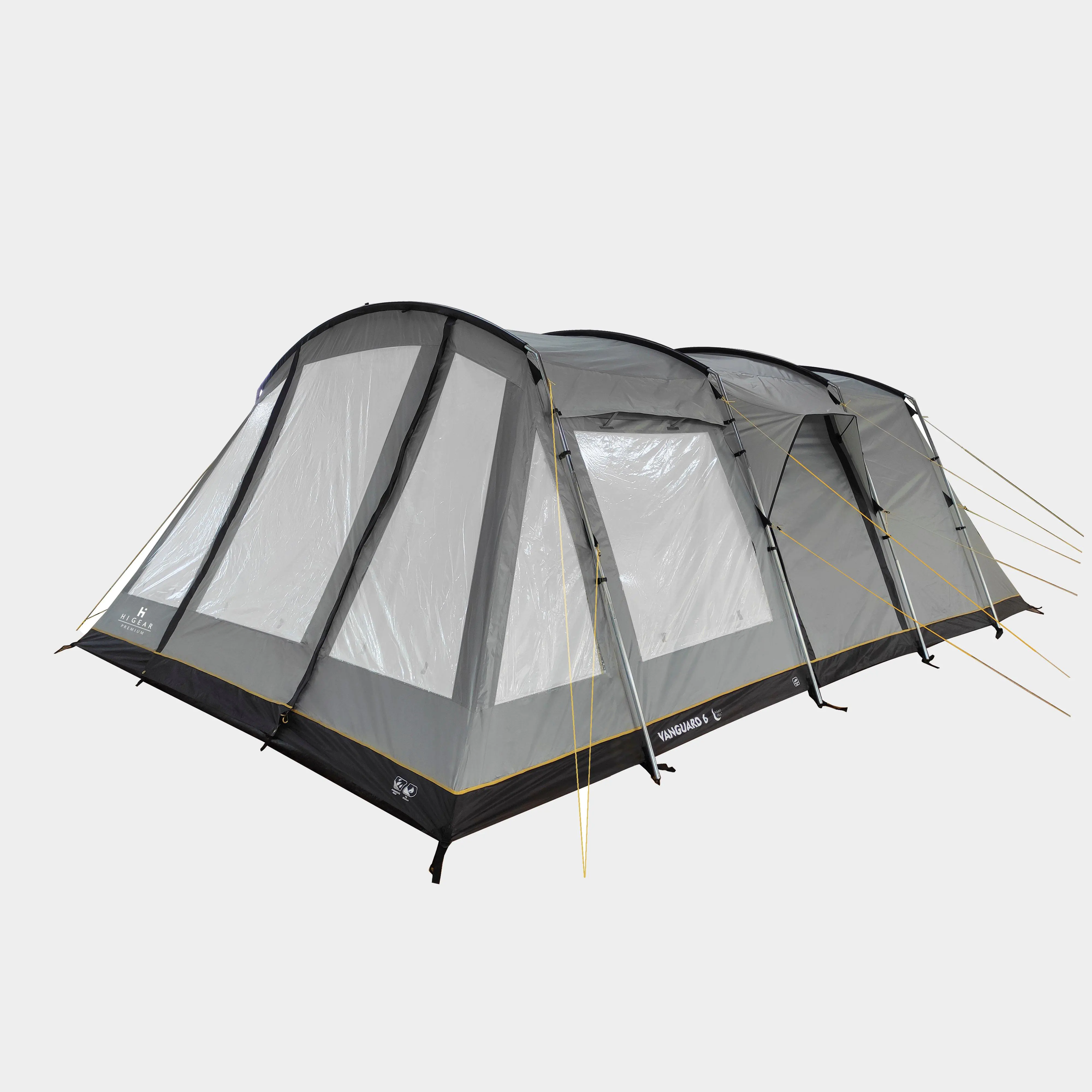 Hi-Gear Vanguard Nightfall 6 Tent - Gry, GRY
