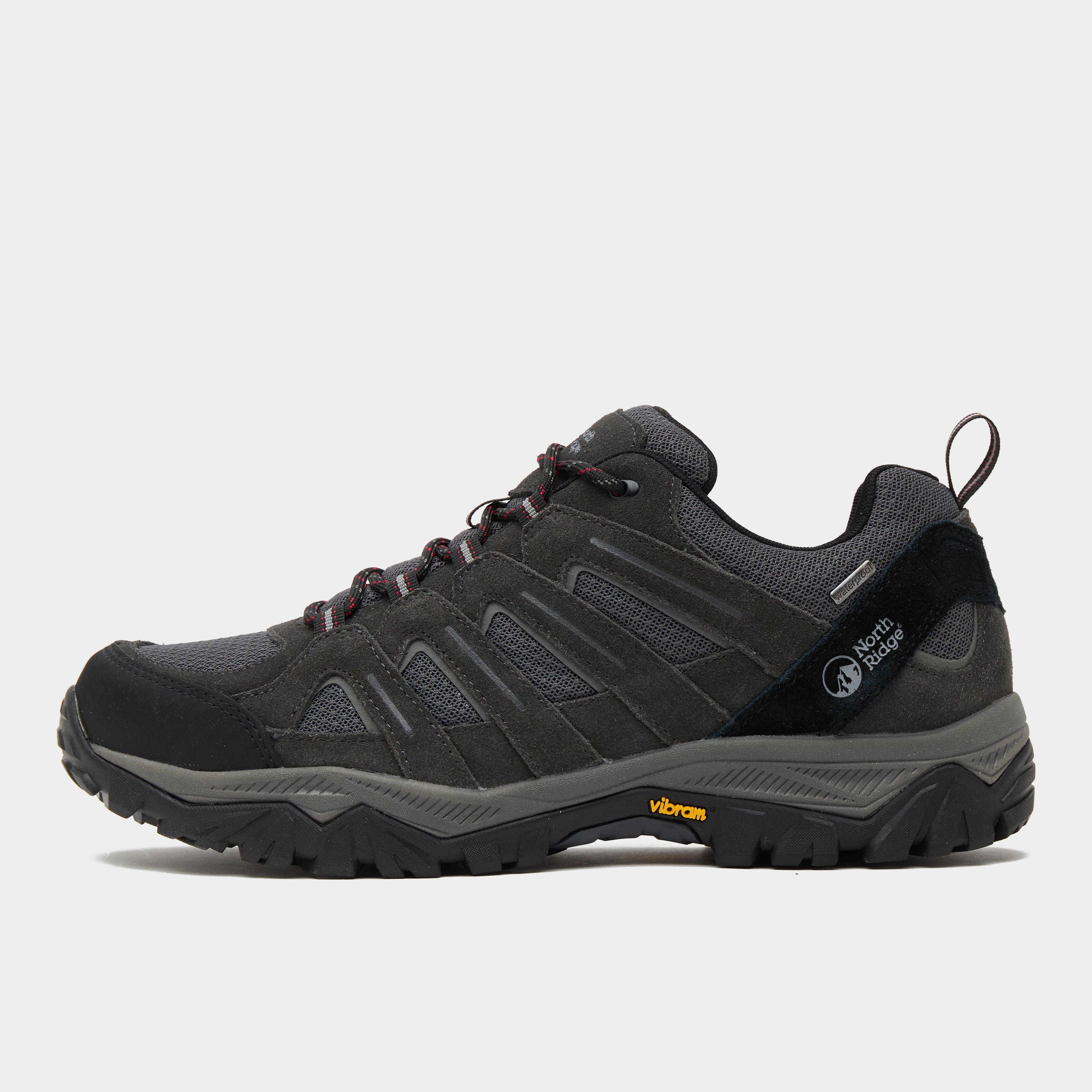 North Ridge Men's Kielder 2 Walking Shoe - Black, BLACK