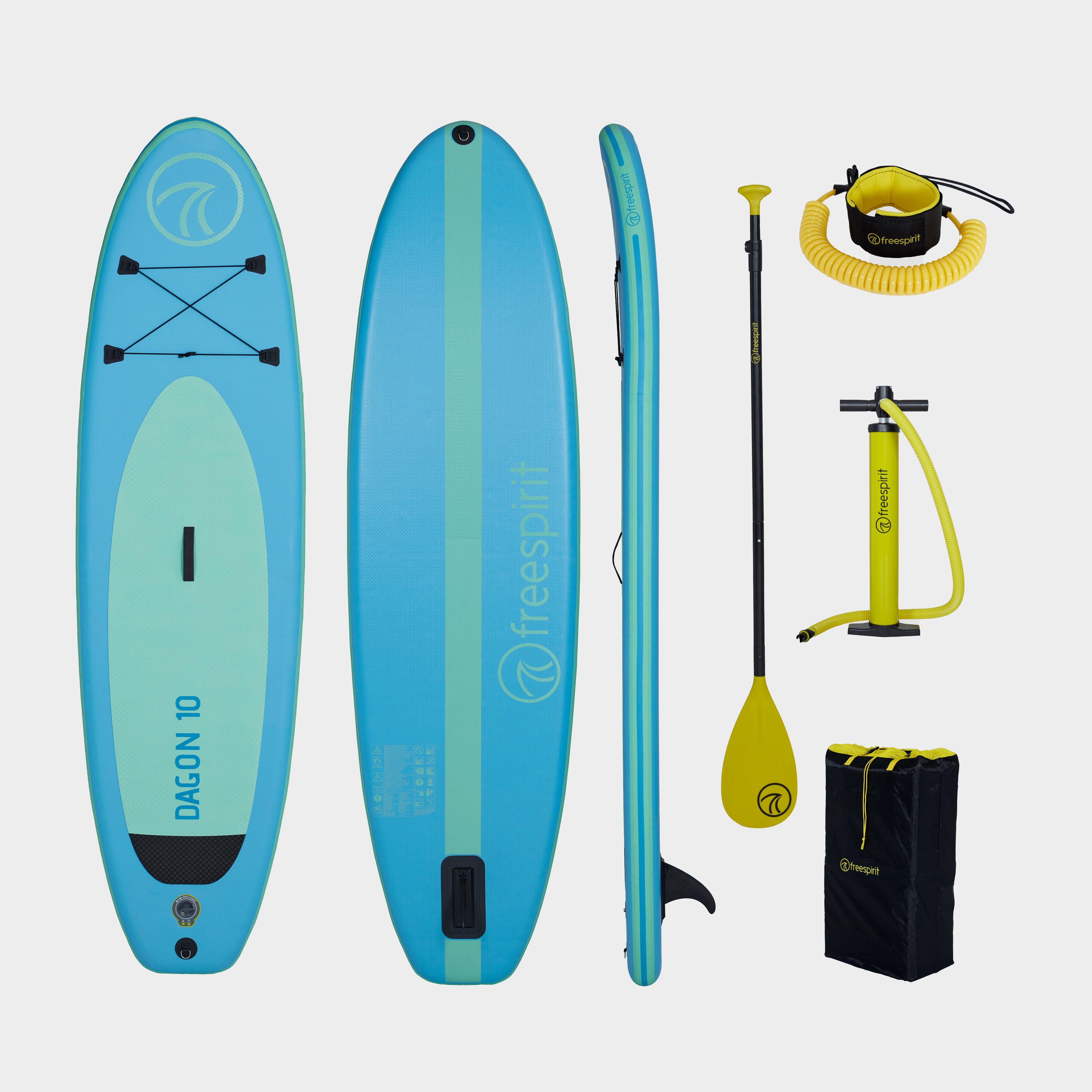Freespirit Dagon 10Ft Stand-Up Paddle Board Set - Blue, Blue