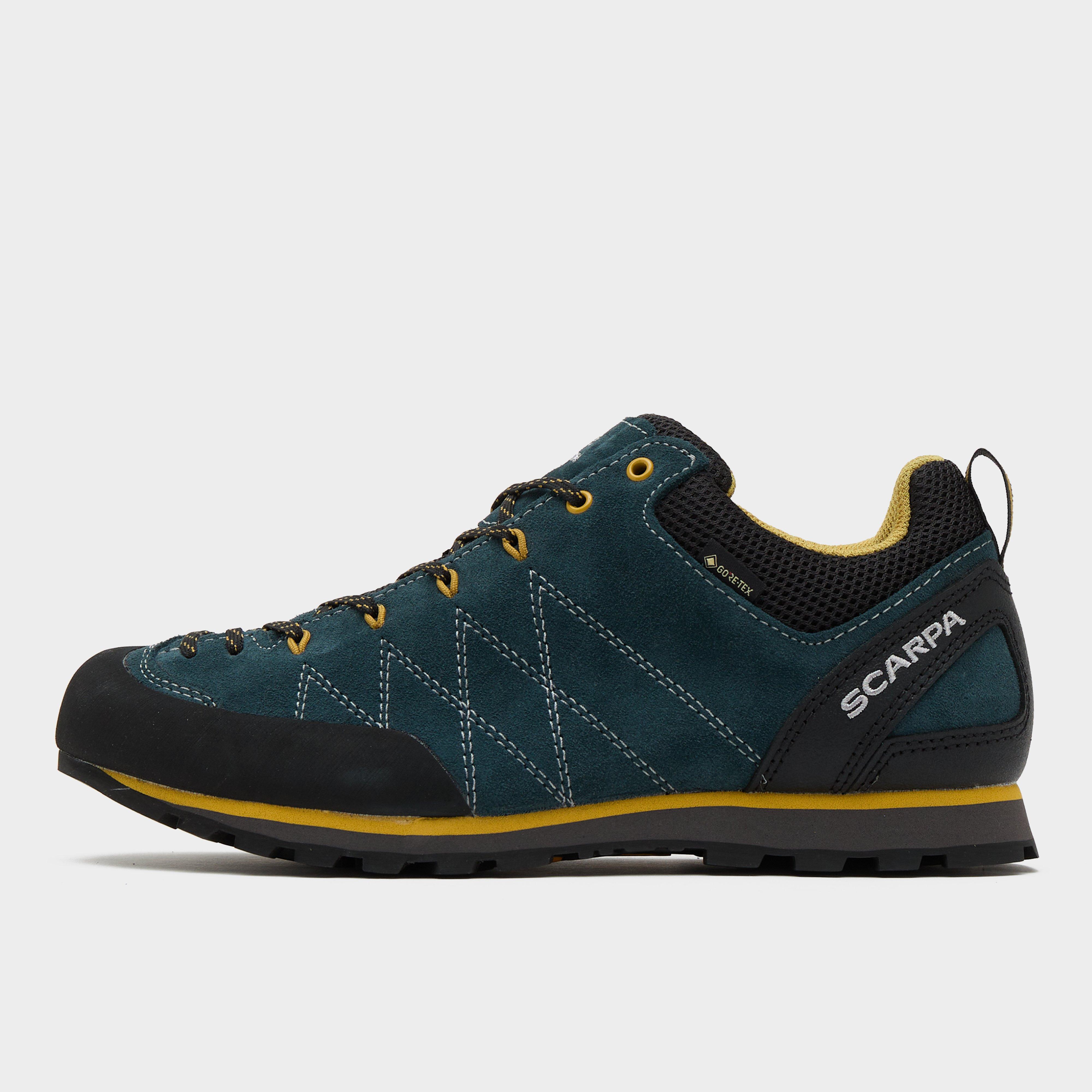 Scarpa Men's Crux Gore-Tex® Approach Shoe - Blue, BLUE