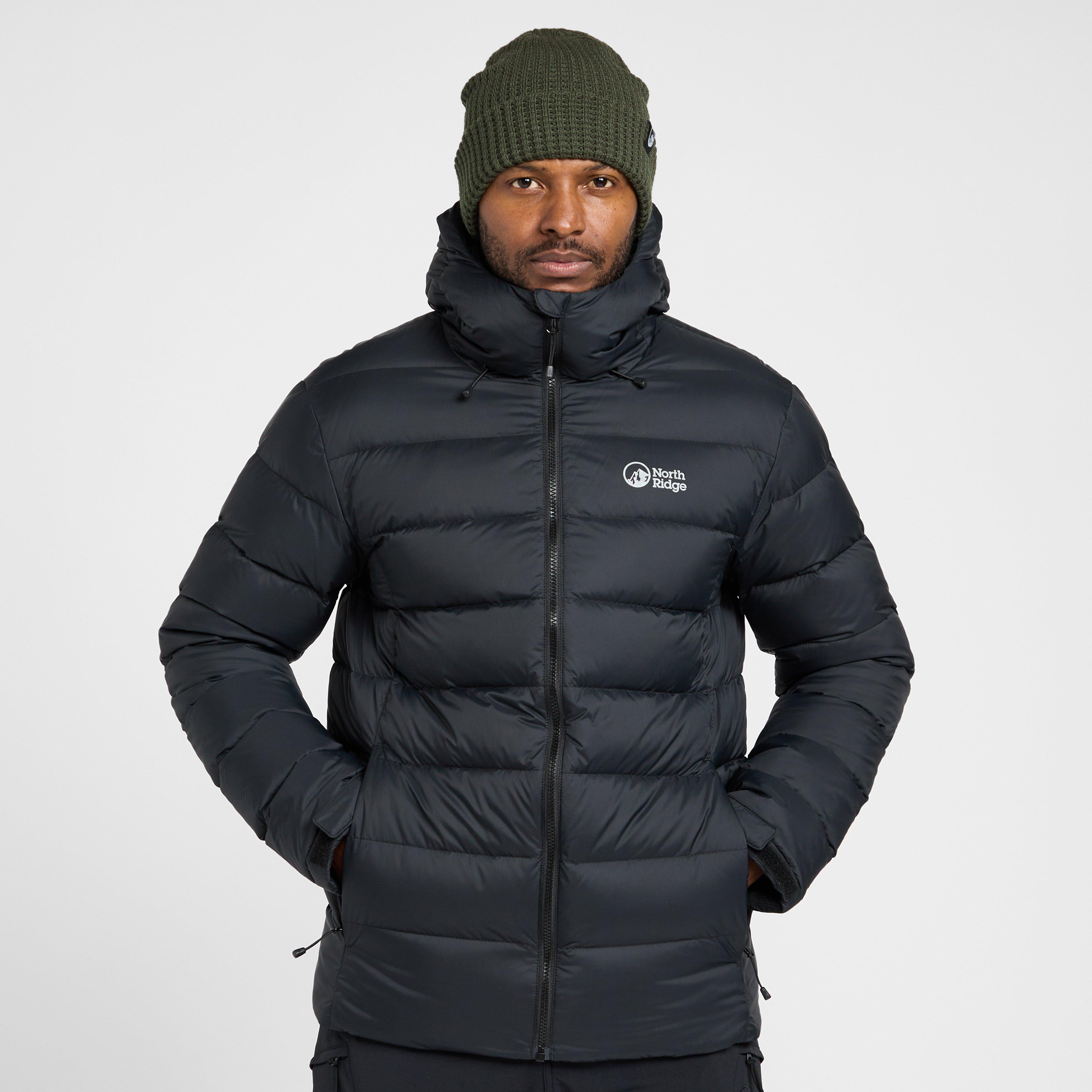 North Ridge Men's Tech Down Ii Jacket - Blk, BLK