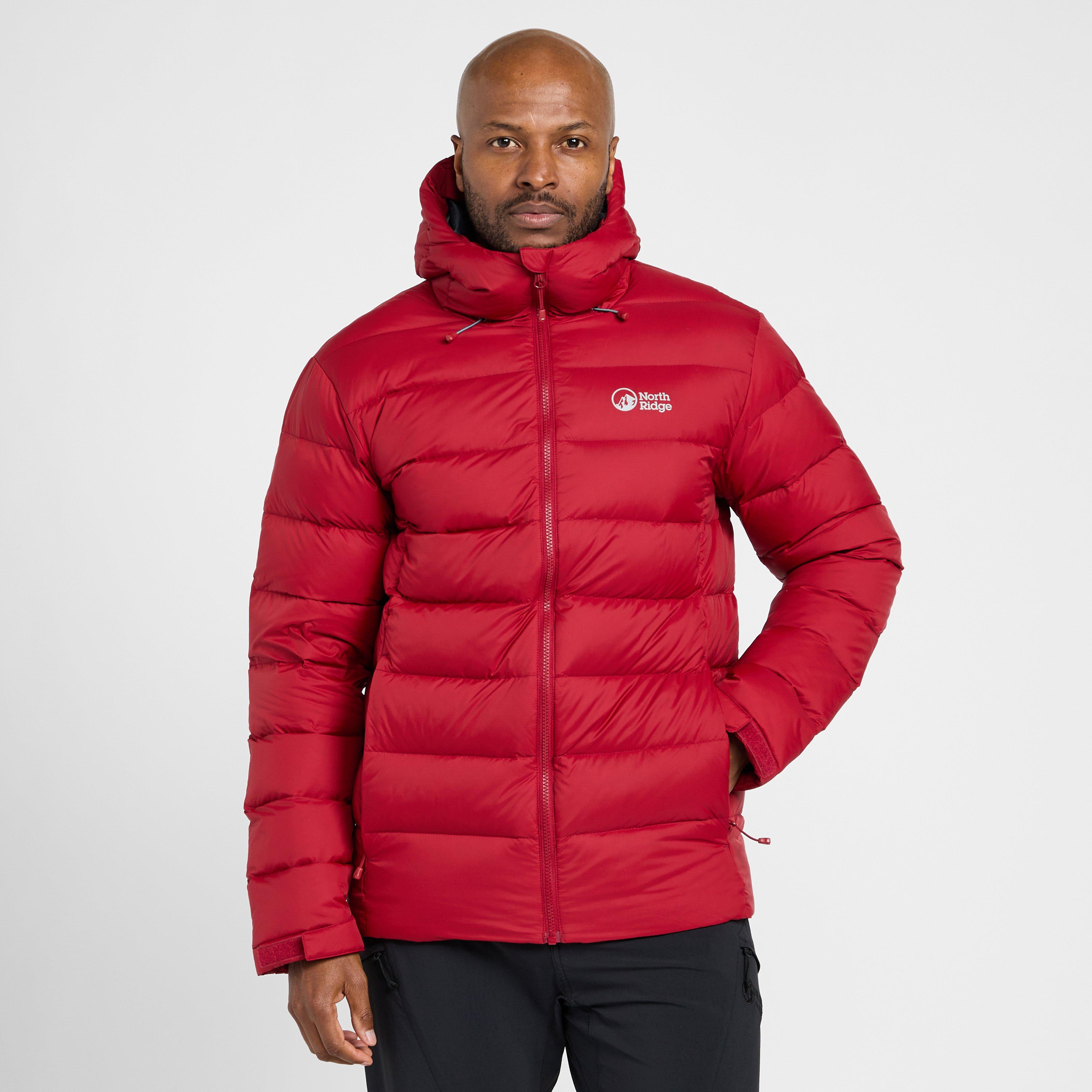 North Ridge Mens Tech Down Ii Jacket Red - Drd, DRD