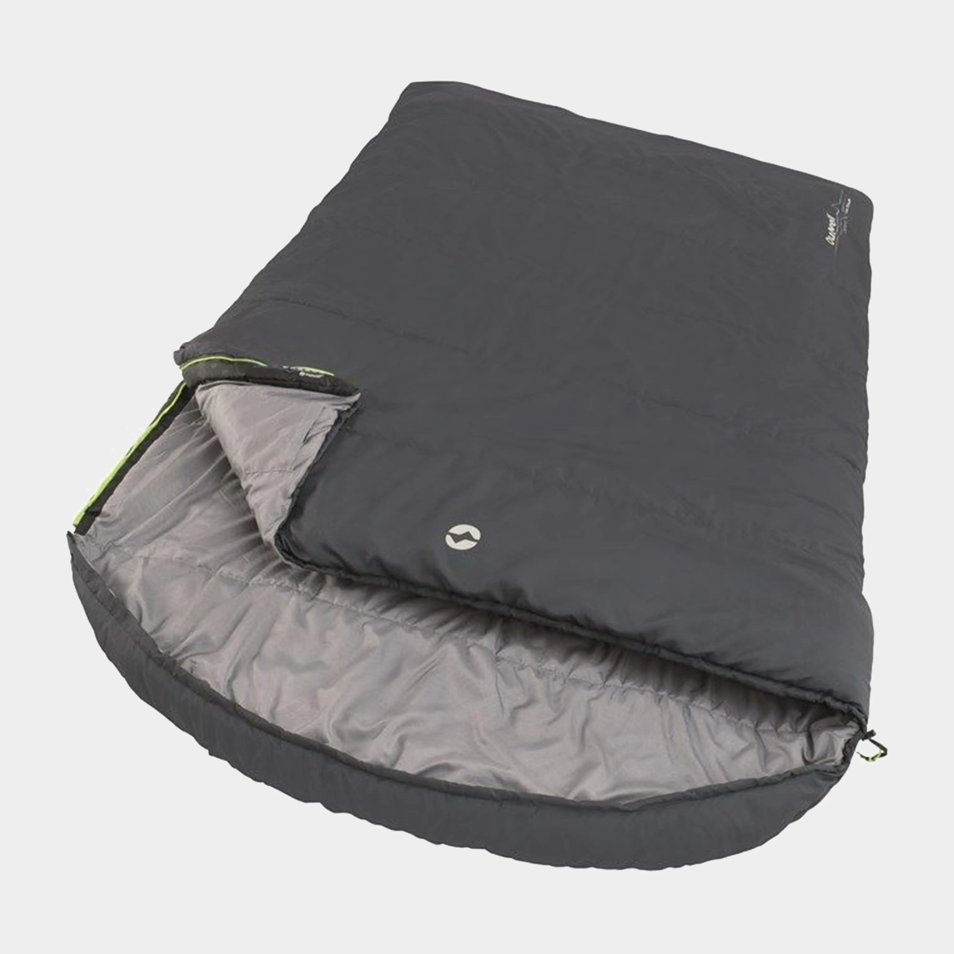 Outwell Campion Lux Double Sleeping Bag - Grey, Grey
