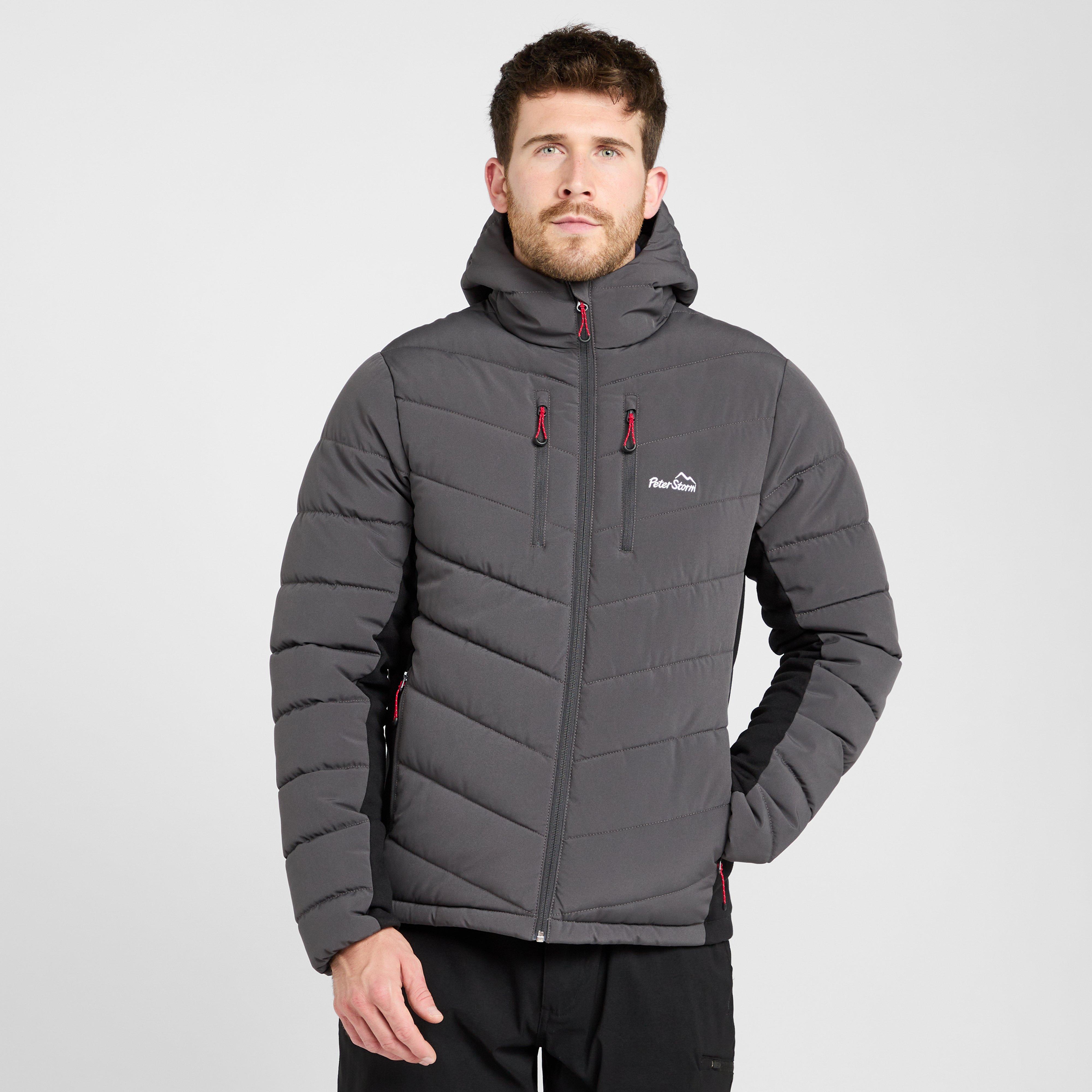 Peter Storm Men's Ingleton Hybrid Jacket - Gry, GRY
