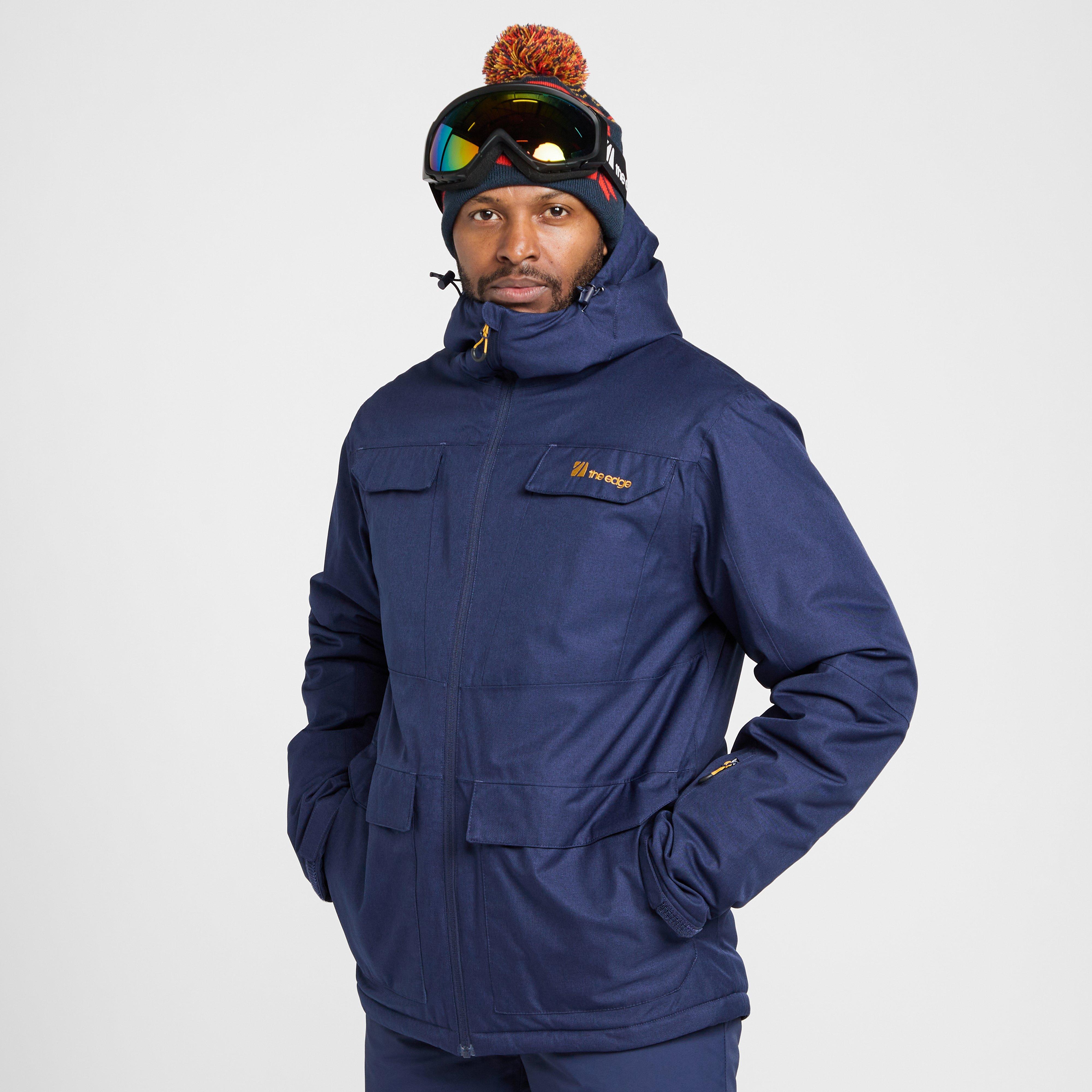 The Edge Men's Castle Mountain Parka - Nvy, NVY