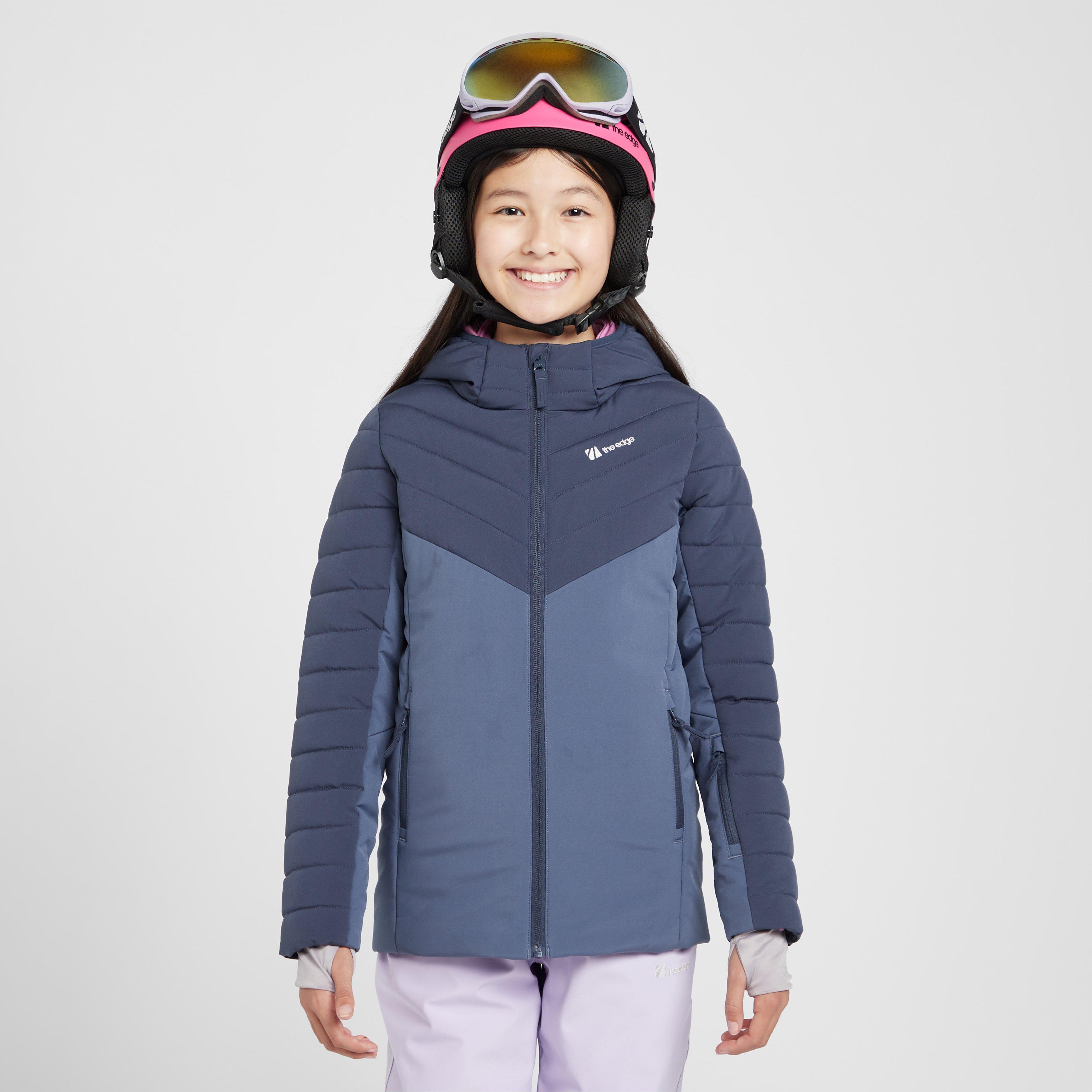 The Edge Kids' Sun Peaks Insulated Baffle Jacket - Bl, BL