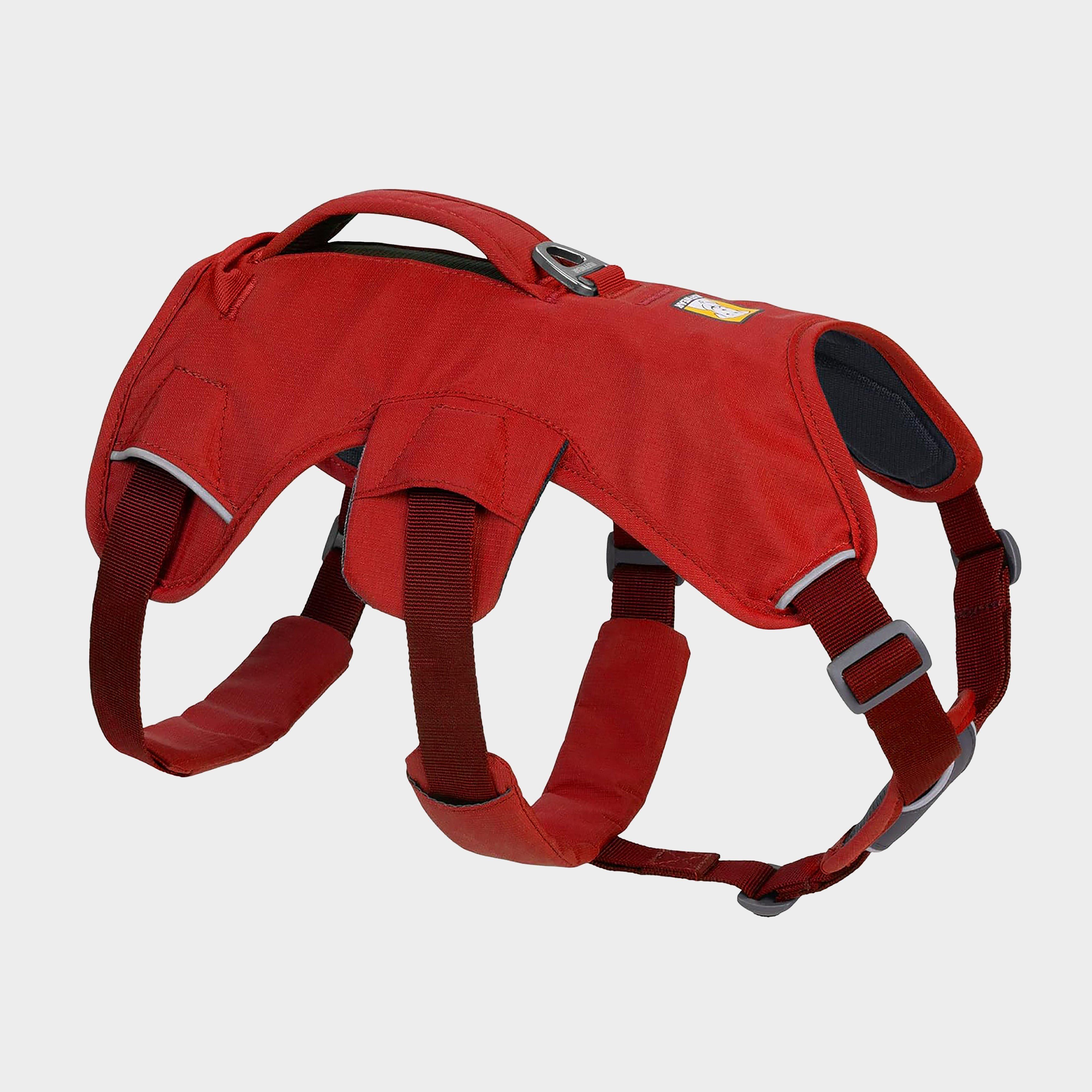 Ruffwear Web Master Dog Harness With Handle Red Sumac, RED