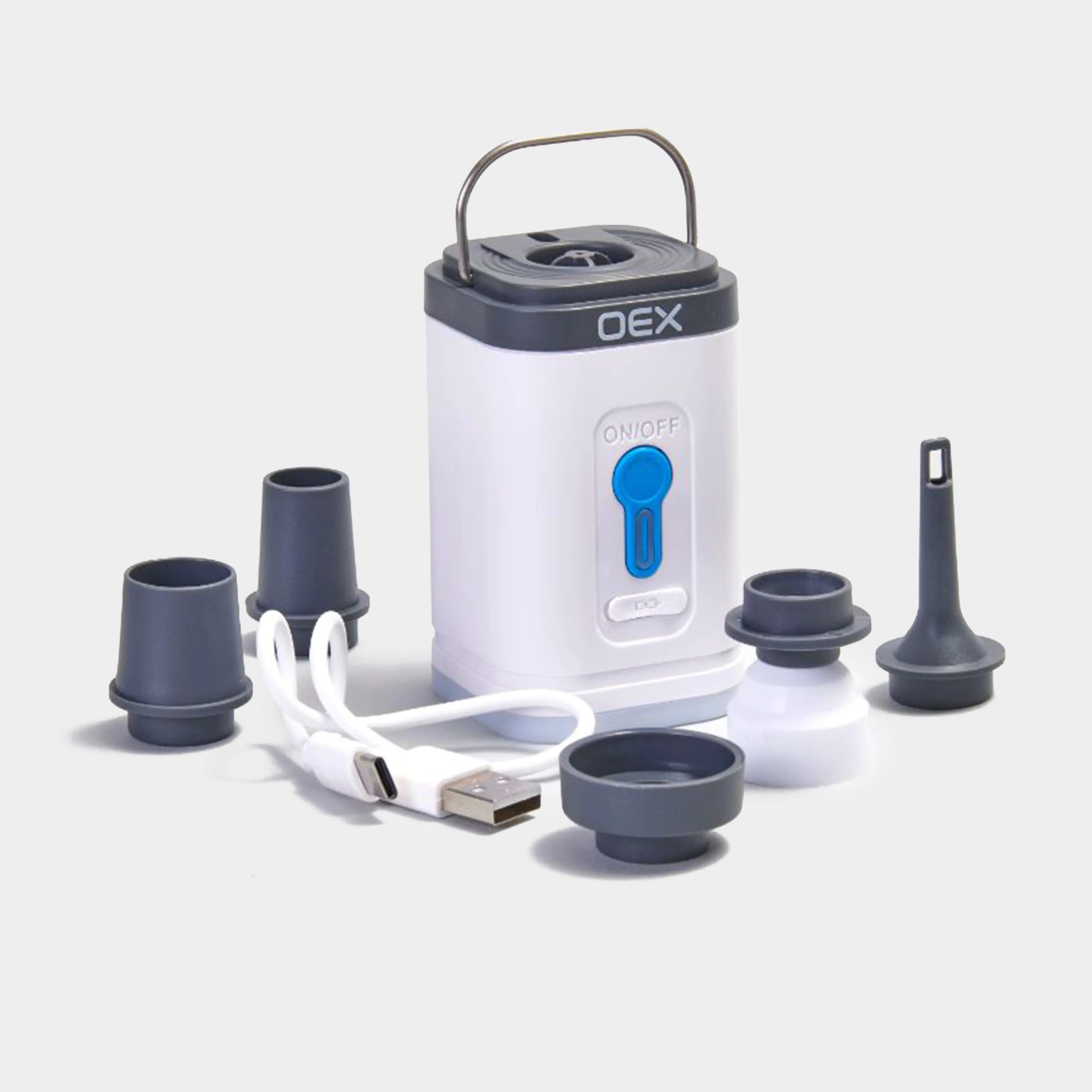 Oex Flux Helix Mini Pump - Wht, WHT