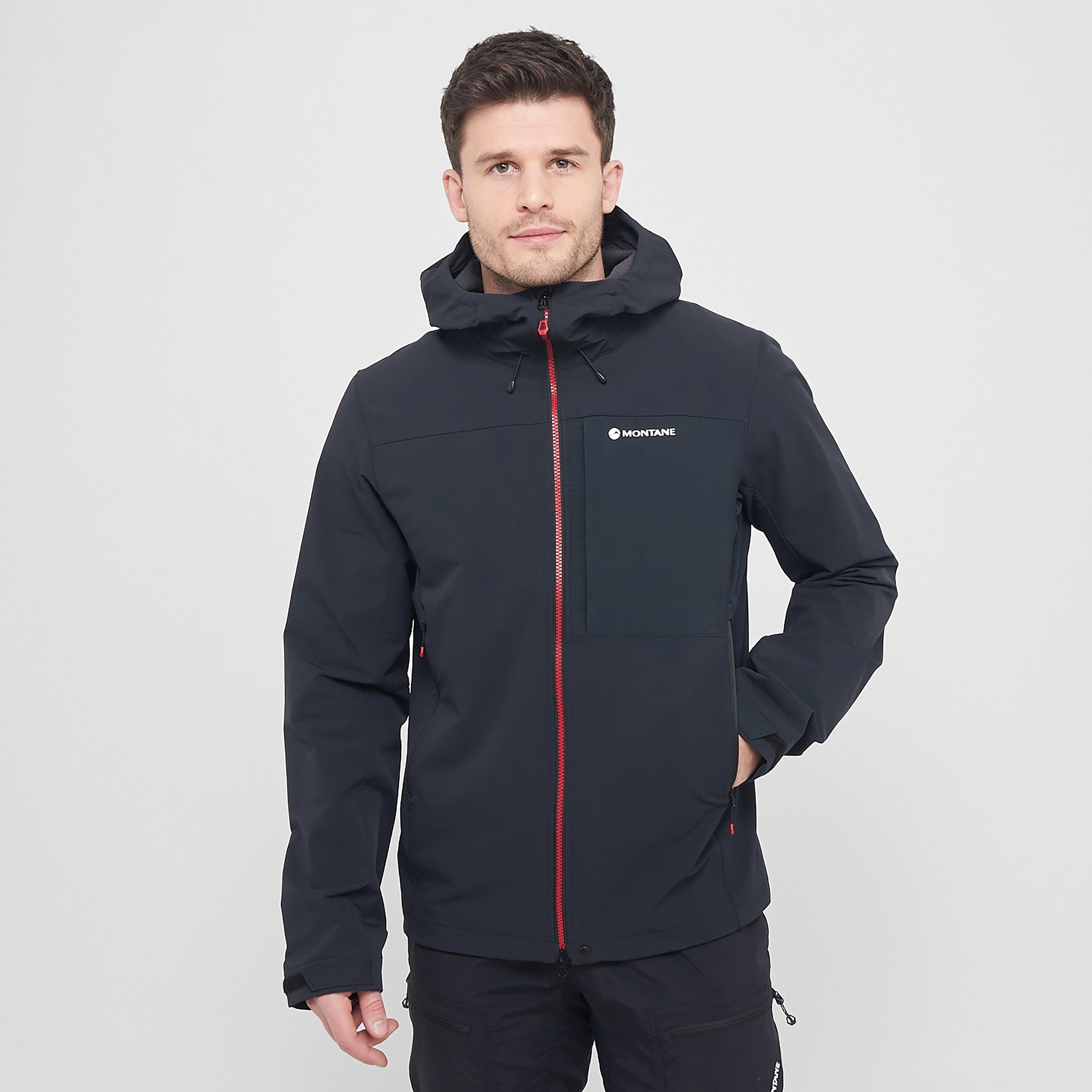 Montane Men's Tenacity Xt Hooded Softshell Jacket - Blk, BLK