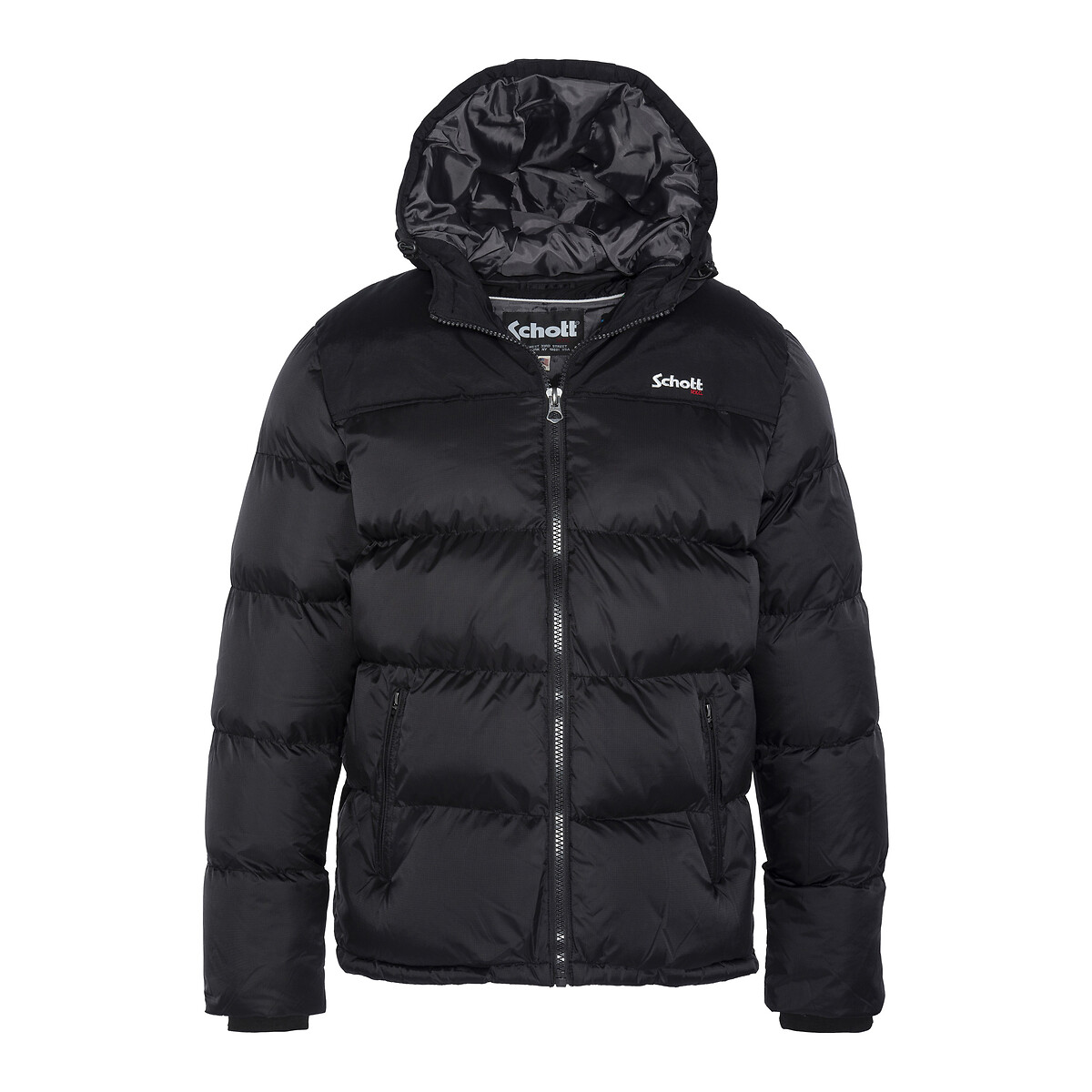 Utah 2 Padded Puffer Jacket in Two-Tone with Hood