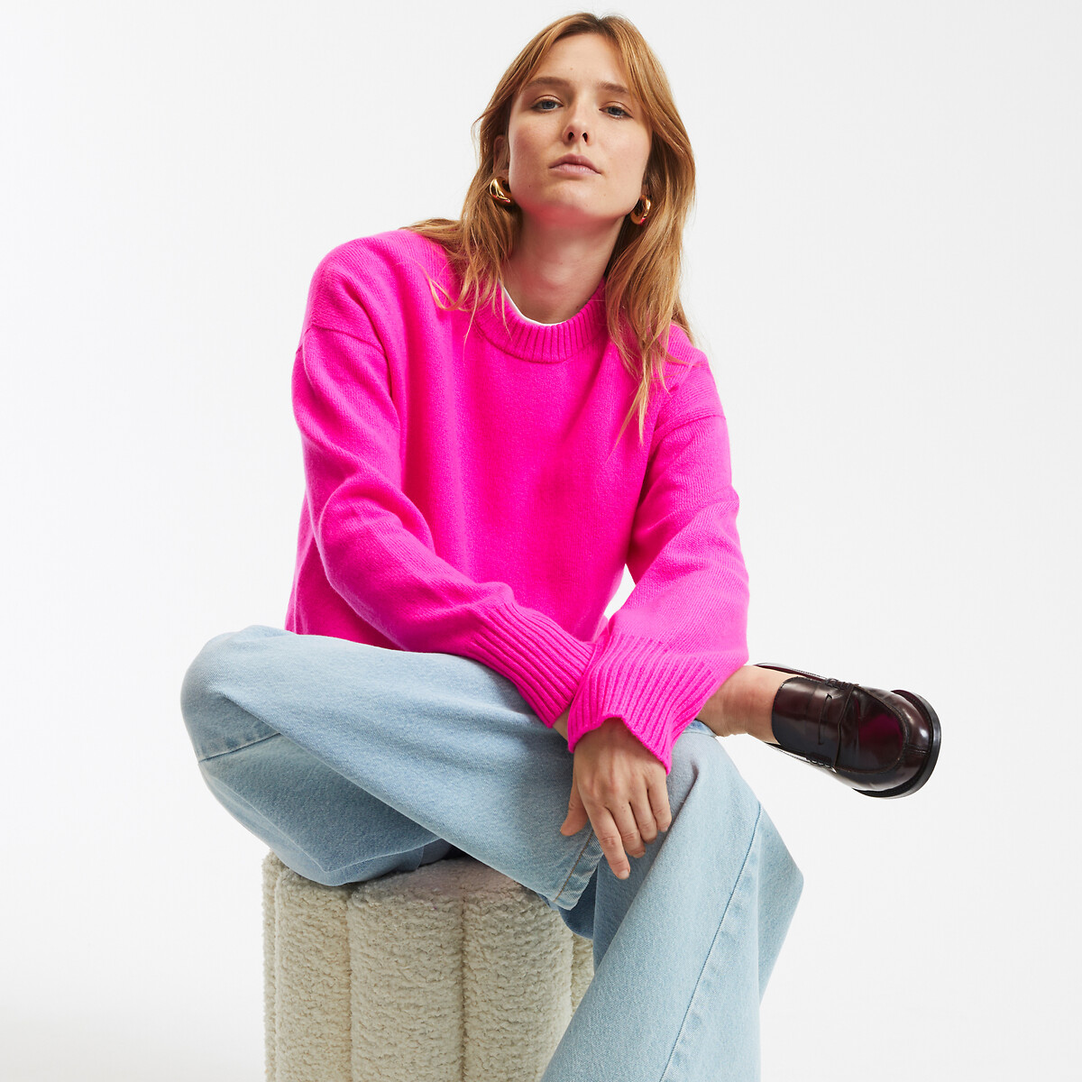 Wool/Cashmere Jumper, Made in France