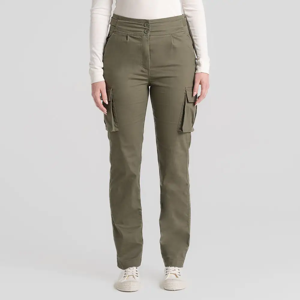 Craghoppers Womens Araby Walking Trousers (Wild Olive)