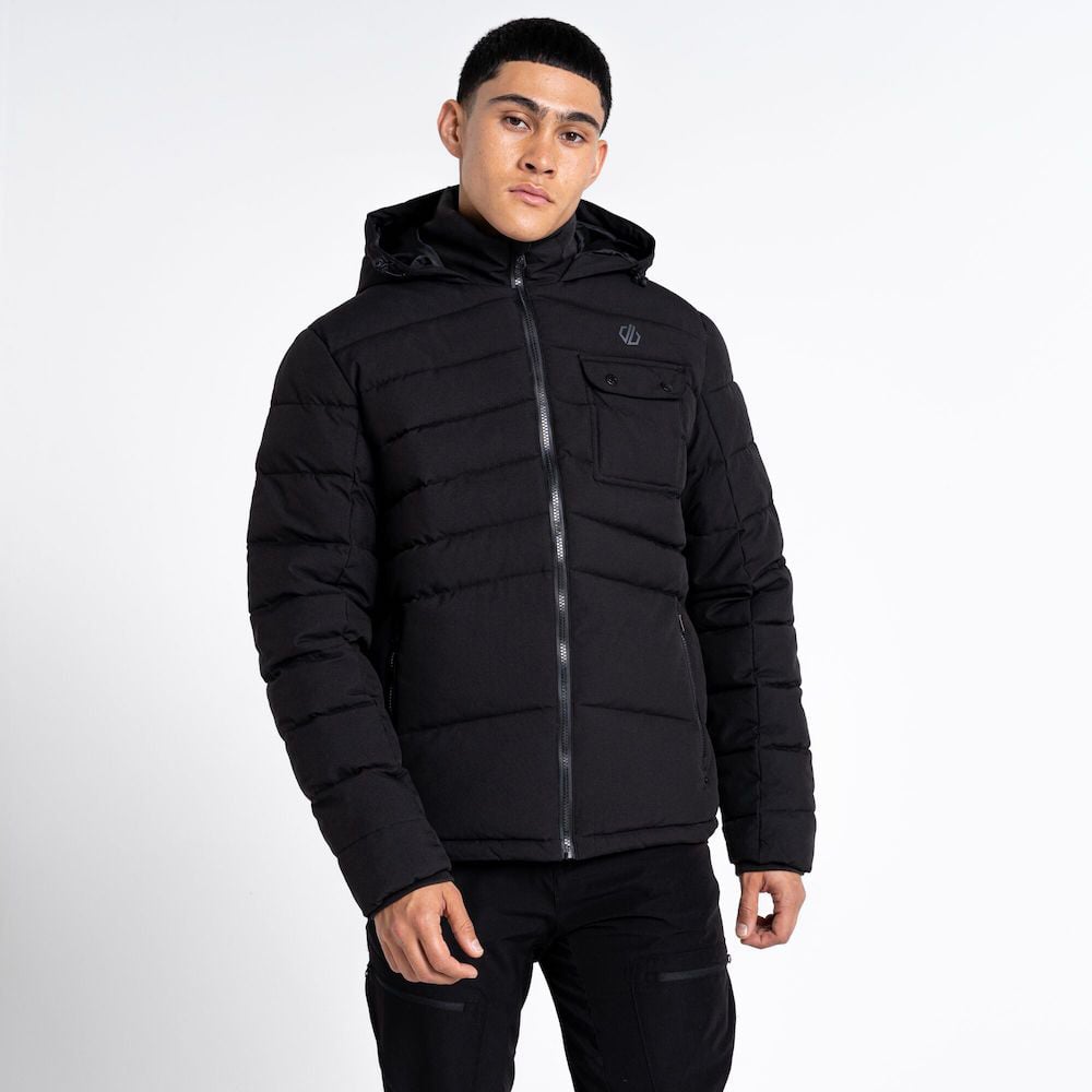 Dare 2b Mens Endless III Waterproof Padded Jacket (Black)