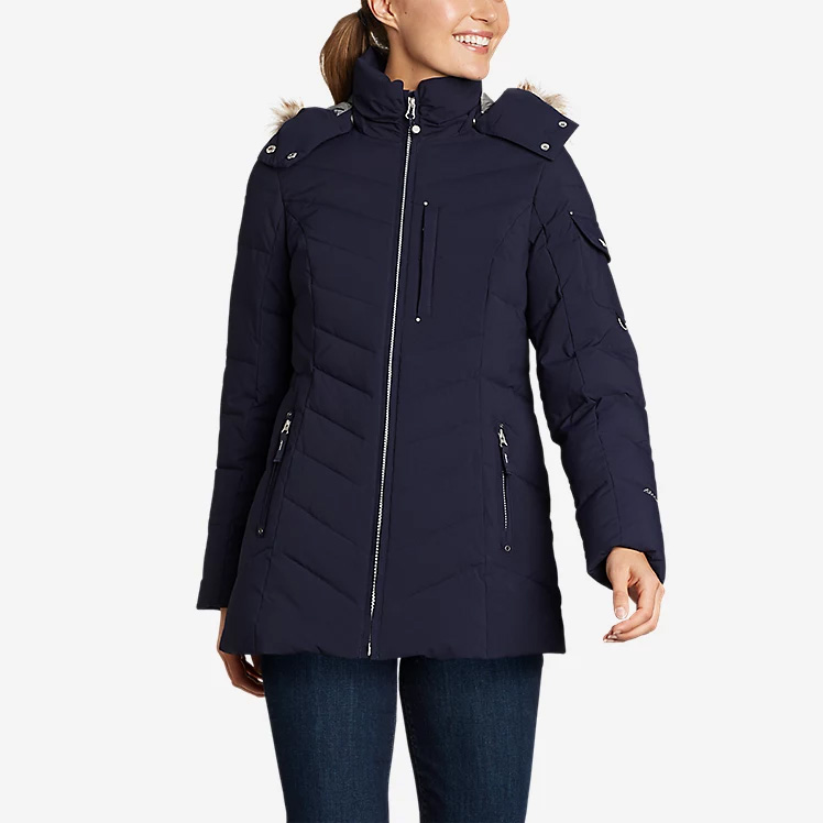 Eddie Bauer Womens Sun Valley Down Jacket (Dark Indigo)