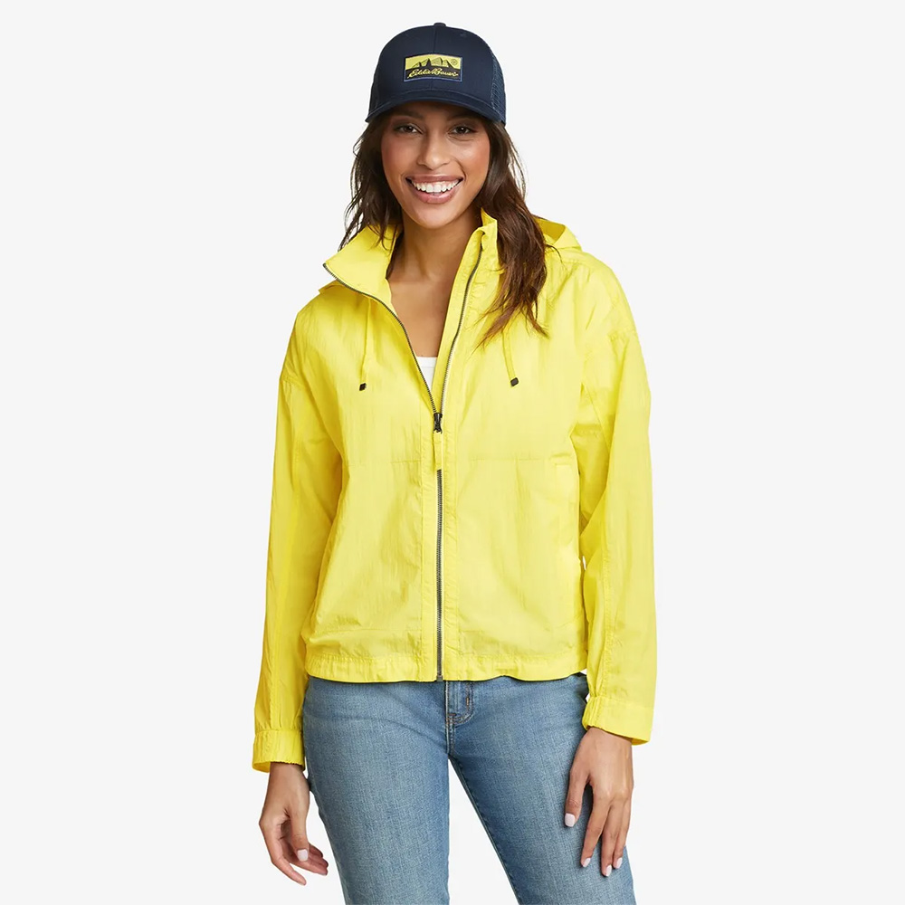 Eddie Bauer Womens Windpac Jacket (Sunburst)