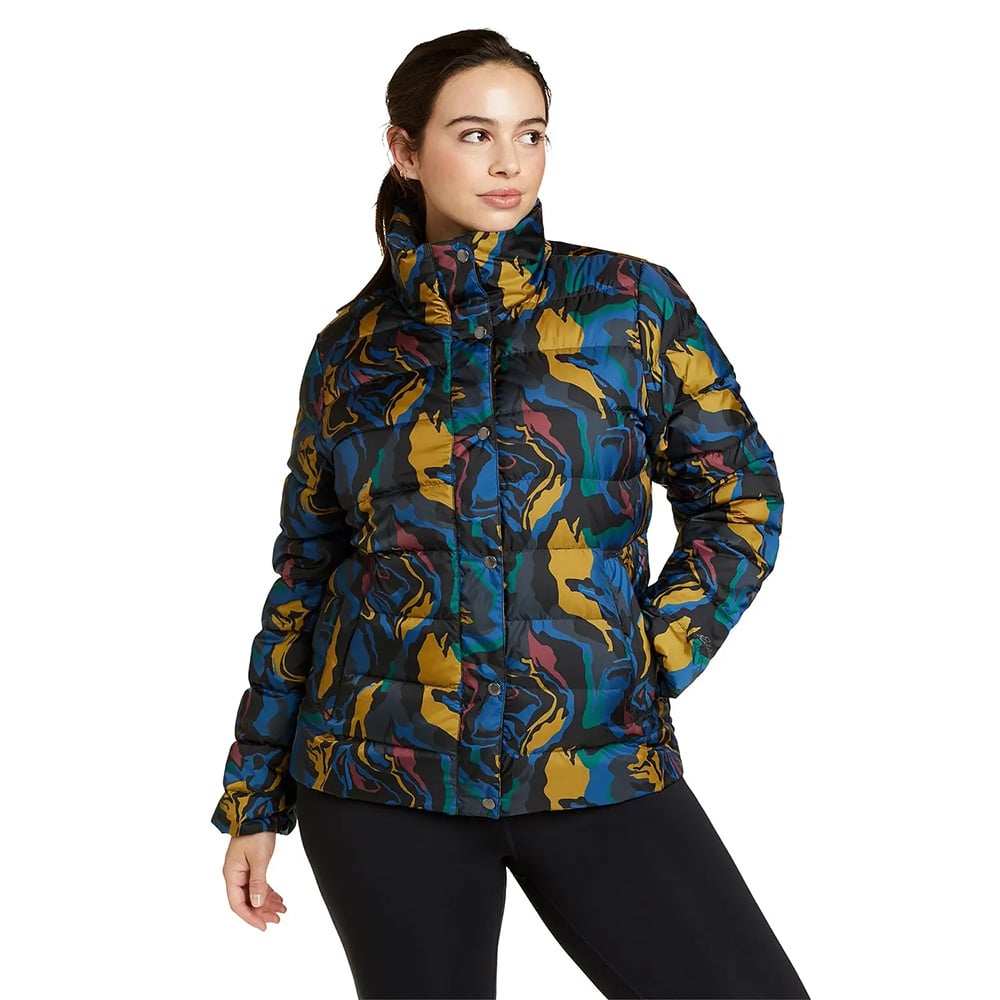 Eddie Bauer Womens StratusTherm Down Jacket (Cadet)