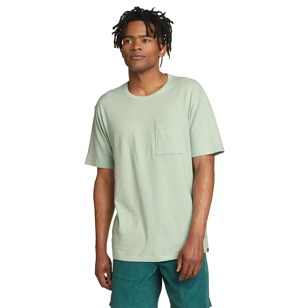 Eddie Bauer Mens Hemplify Short Sleeve T-Shirt (Celadon)