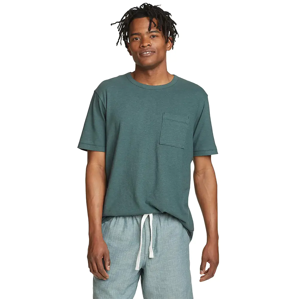 Eddie Bauer Mens Hemplify Short Sleeve T-Shirt (Dragonfly)