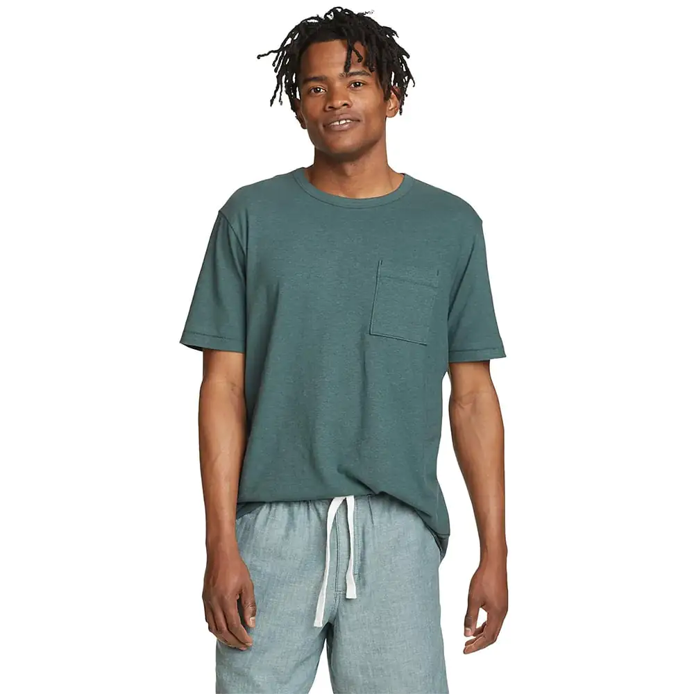 Eddie Bauer Mens Hemplify Short Sleeve T-Shirt (Dragonfly)