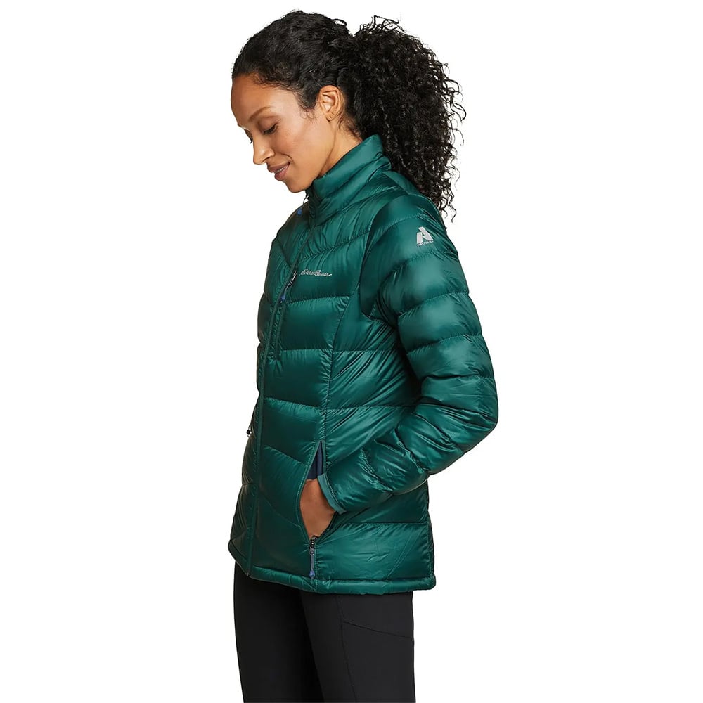 Eddie Bauer Womens Downlight 2.0 Down Jacket (Dark Evergreen)