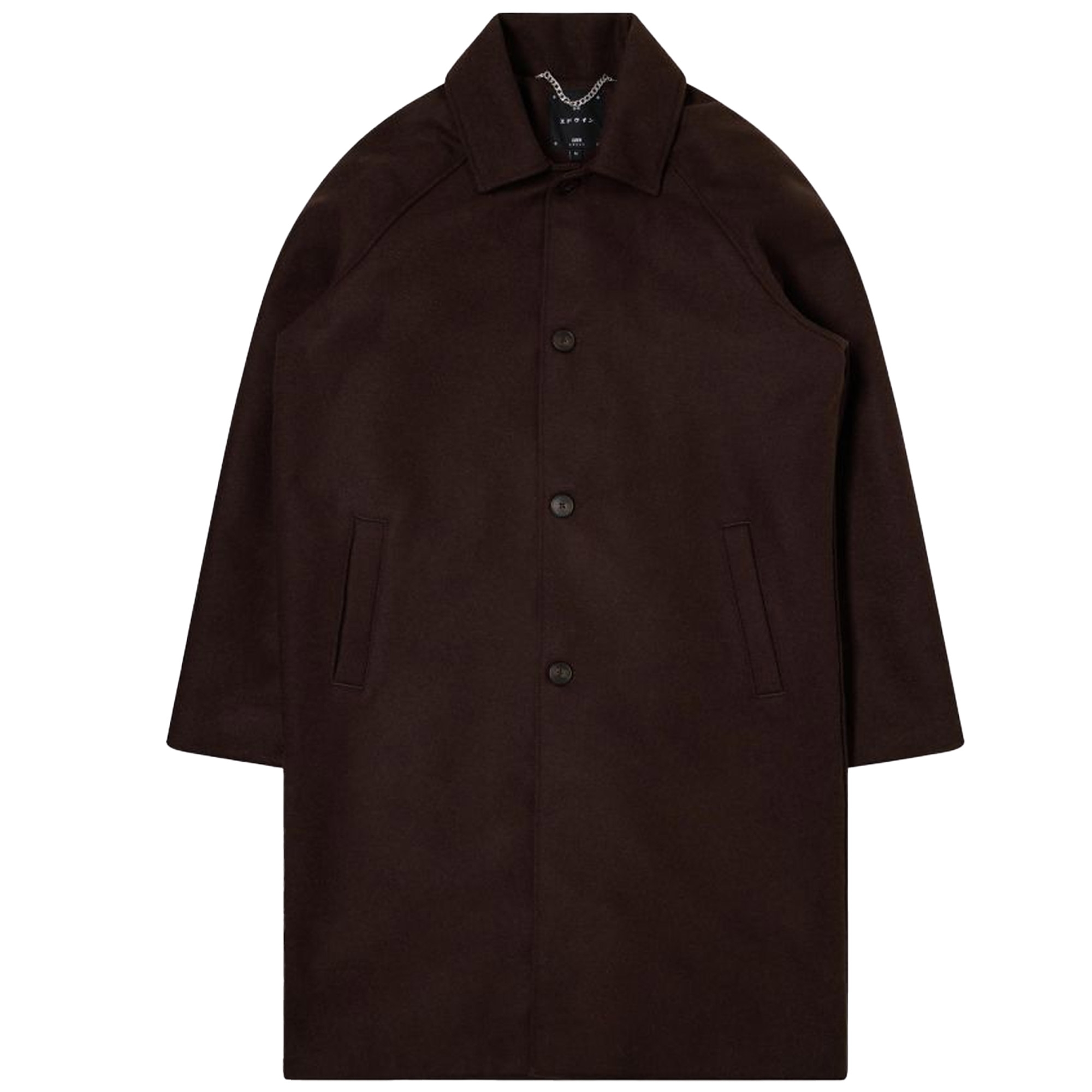 Mac Wool Coat - Dark Brown