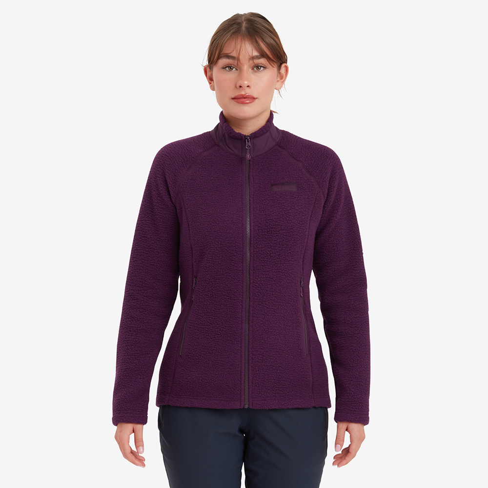 Montane Womens Chonos Fleece Jacket (Saskatoon Berry)