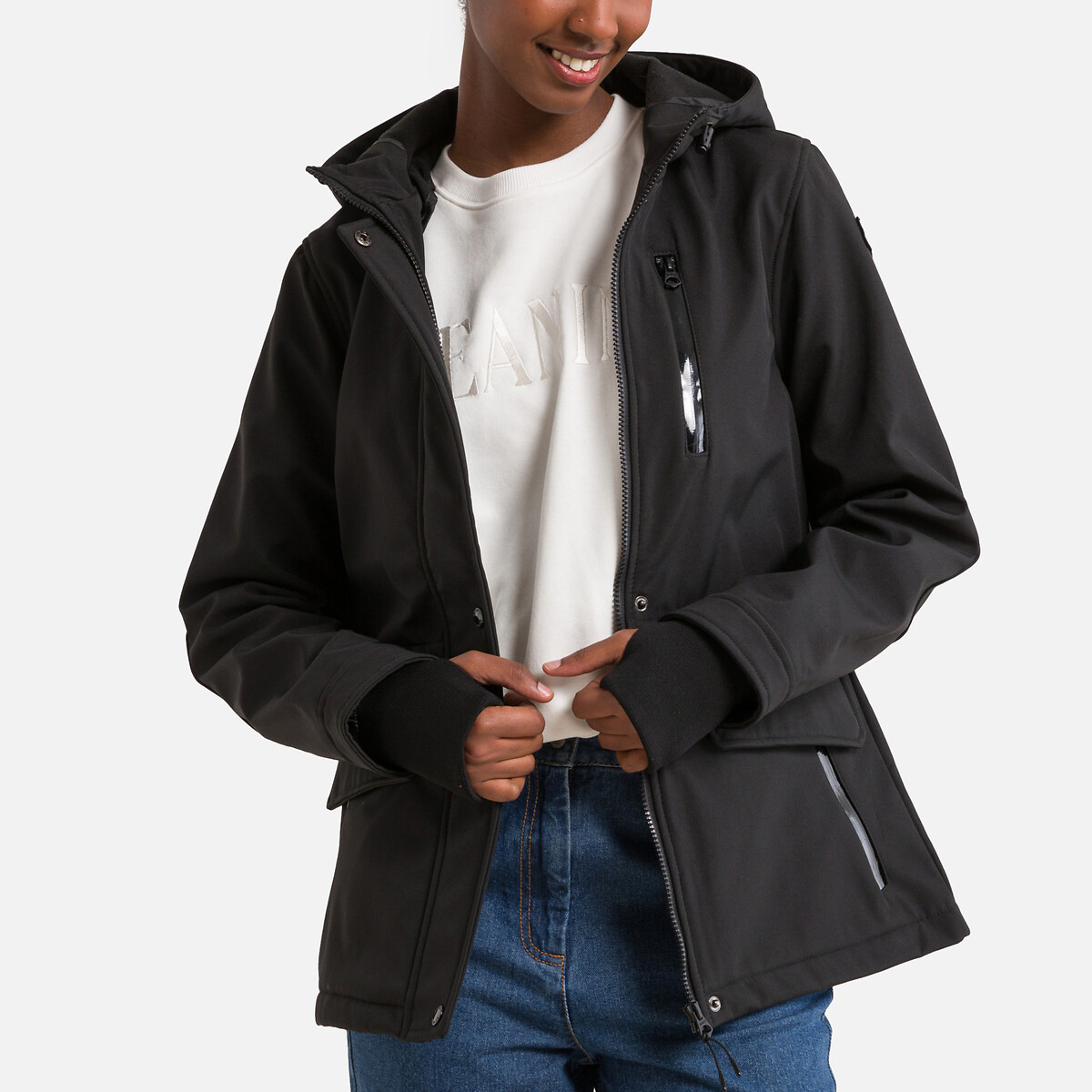 Karine W Short Parka