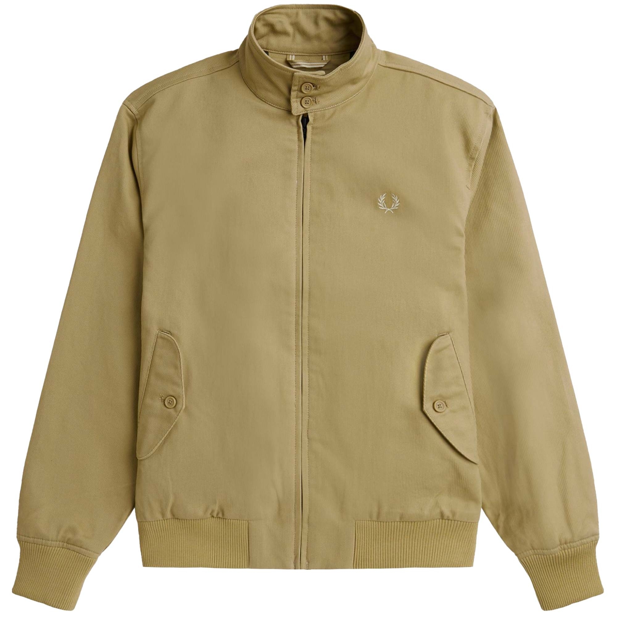 J7832 Corduroy Harrington Jacket - Warm Stone