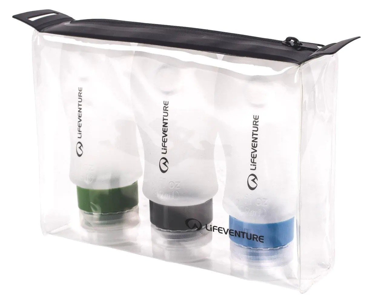 Silicone Travel Bottles, SET